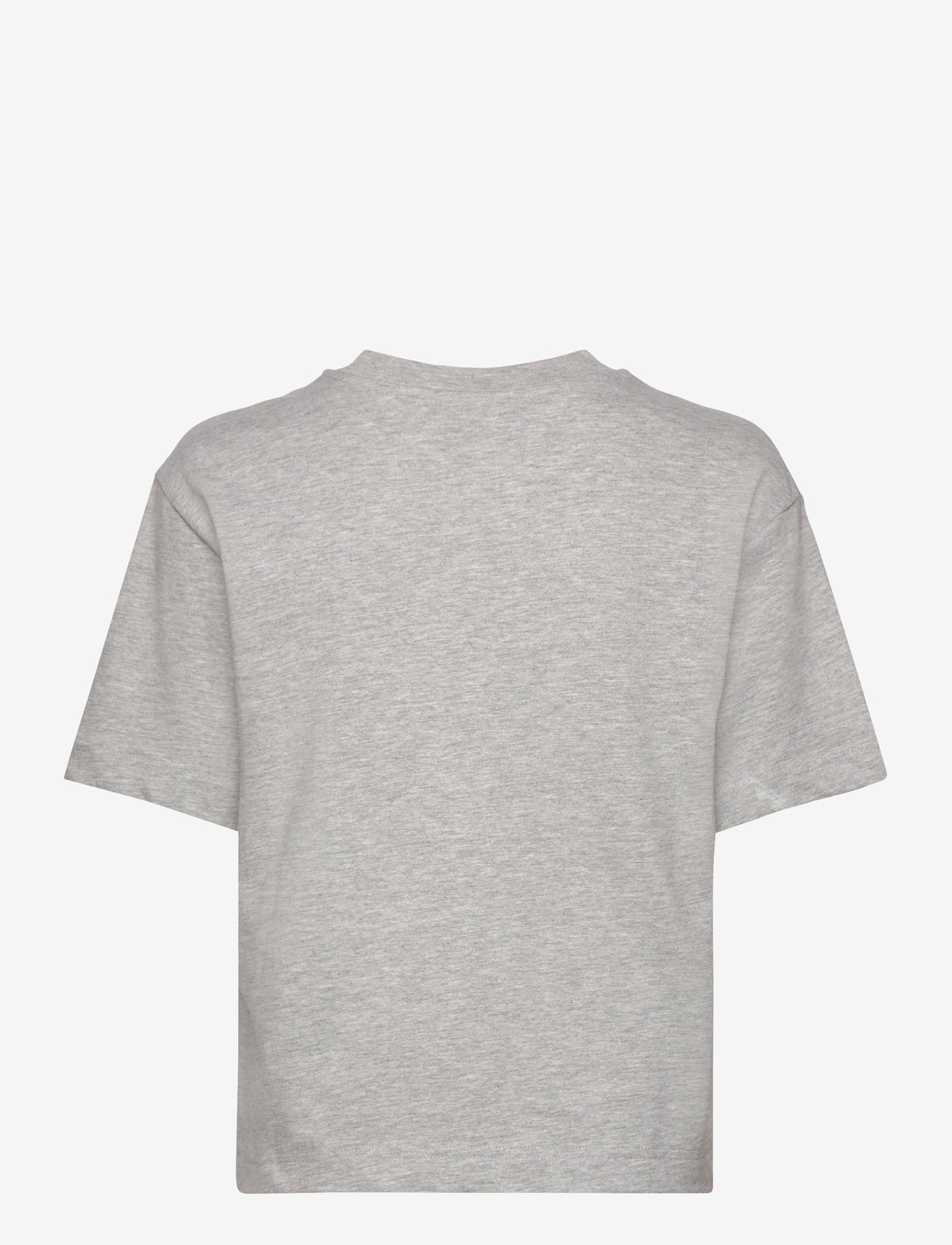 Gina Tricot - Perfect tee - t-shirts - lt grey melange - 1