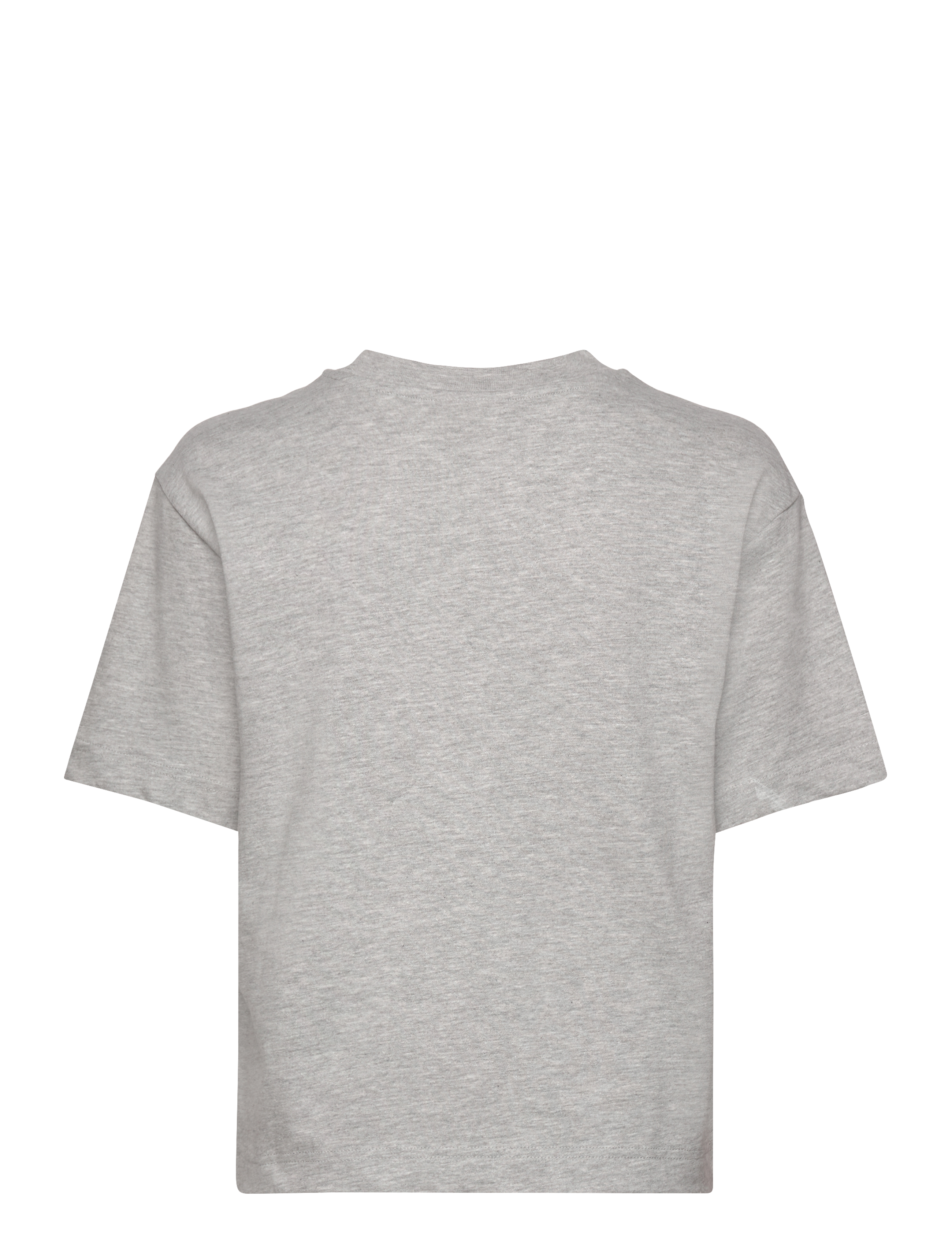 Gina Tricot - Perfect tee - t-shirts - lt grey melange - 1