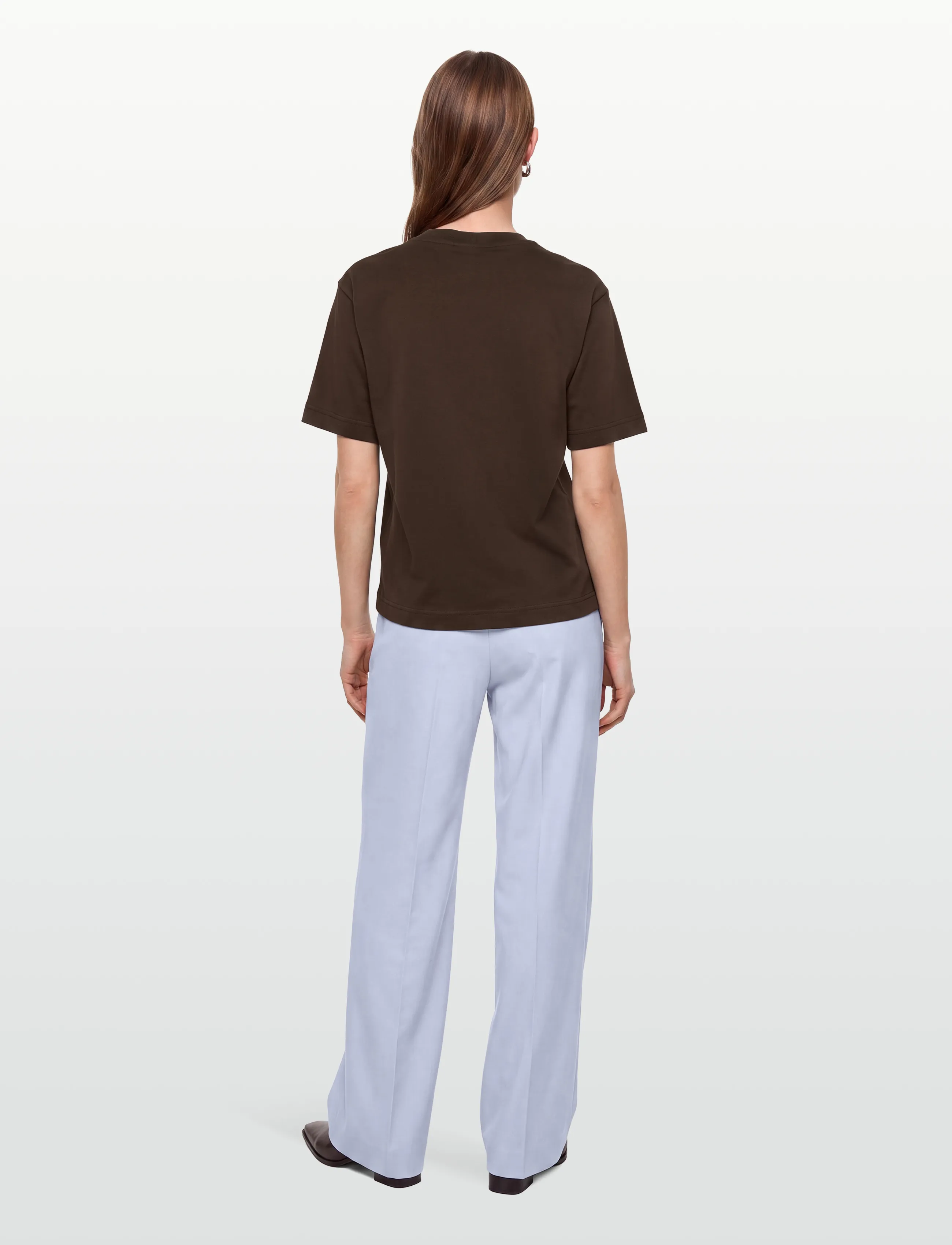 Gina Tricot - Perfect tee - t-shirts - seal brown (7083) - 4