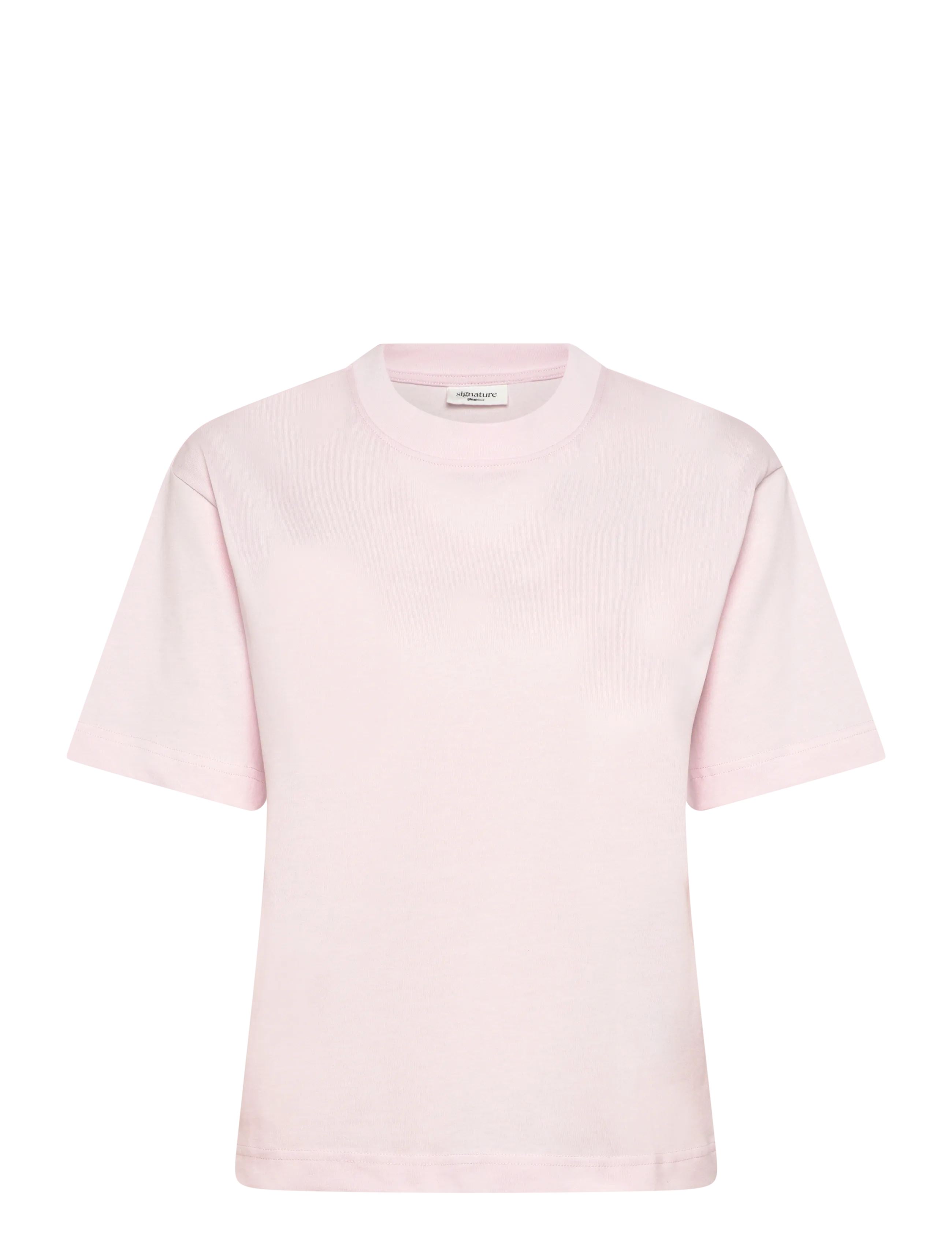Gina Tricot Perfect Tee, Kvinder, Basic Kortærmet T-Shirt, Pink, Str: XXS