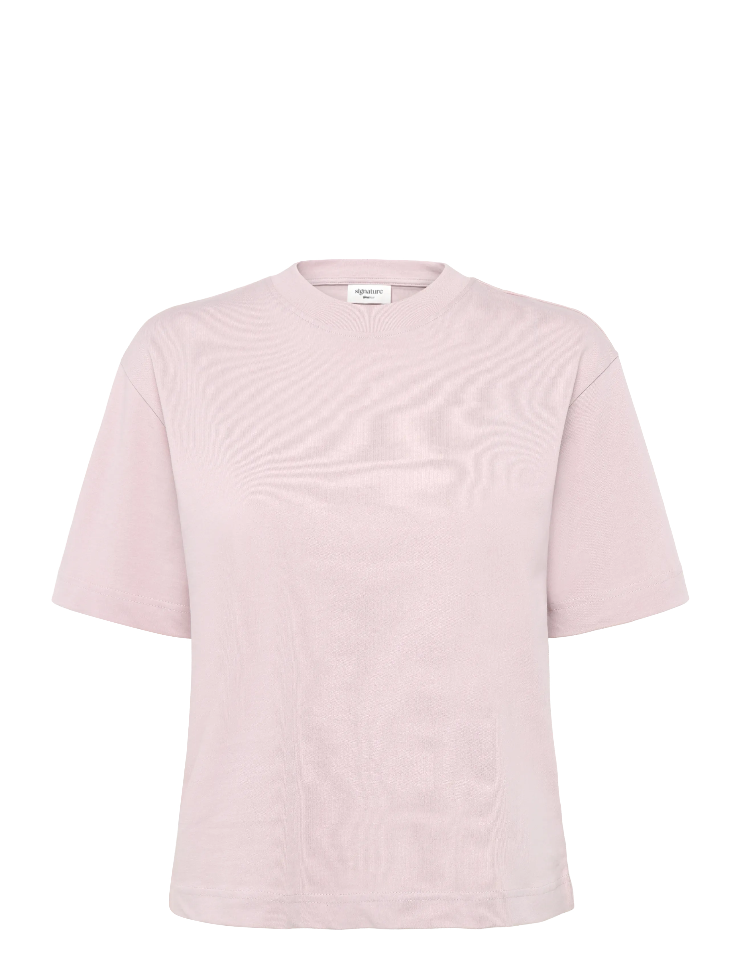 Gina Tricot Perfect tee - Tøj - VIOLET ICE / pink/rose
