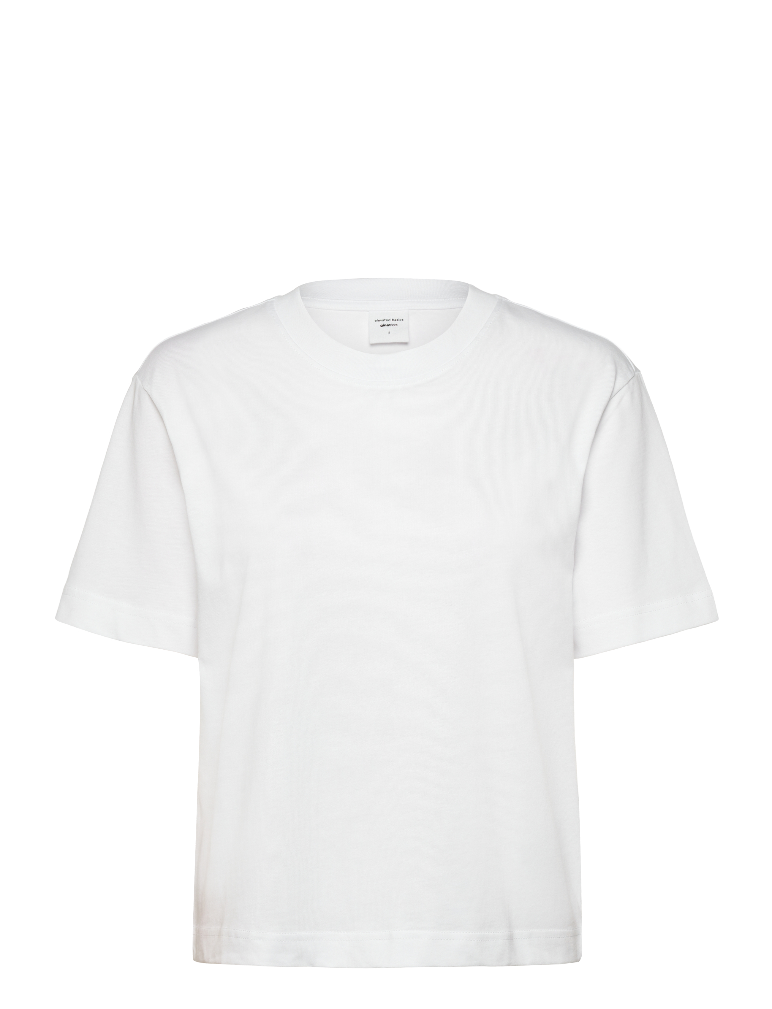 Gina Tricot Perfect tee - Enimmüüdud - WHITE (1000) / white