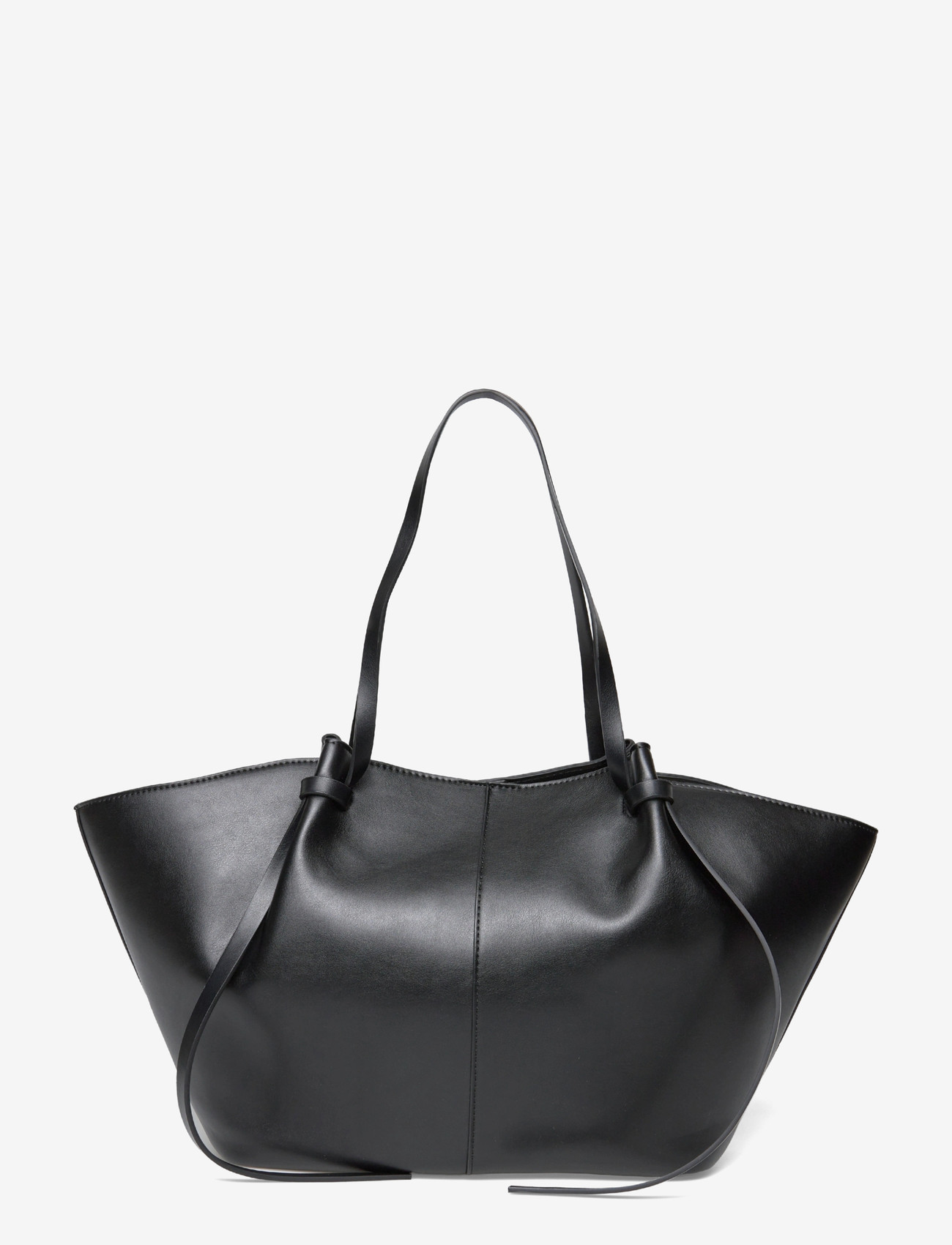 Gina Tricot - Long strap pu bag - shoppingväskor - black/silver - 1