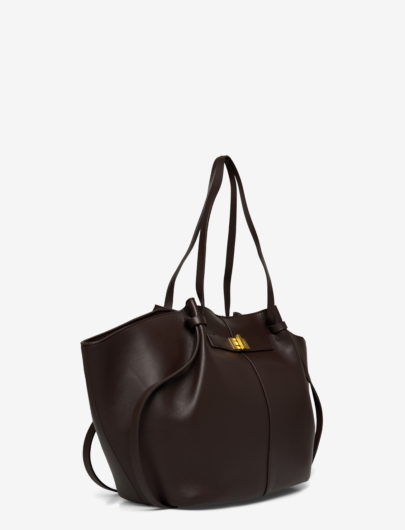 Gina Tricot - Long strap pu bag - shoppers - chocolate brown (7085) - 2