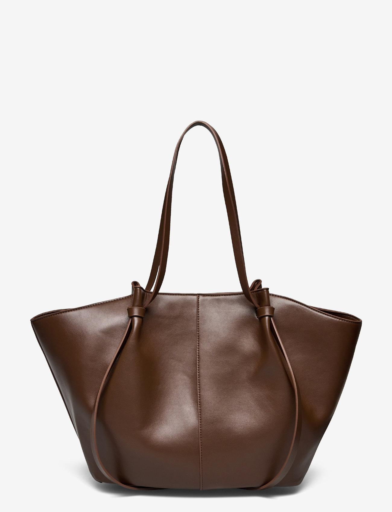 Gina Tricot - Long strap pu bag - shoppers - dark brown (7180) - 1