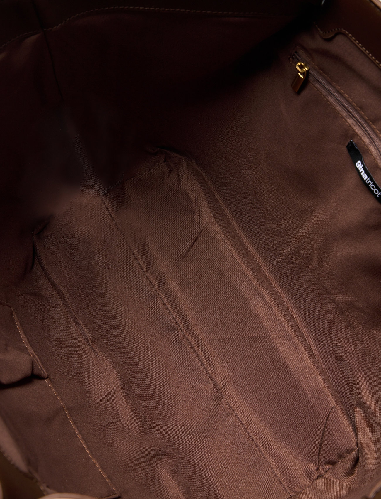 Gina Tricot - Long strap pu bag - shoppers - dark brown (7180) - 3