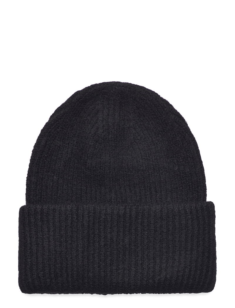 Gina Tricot - Rib beanie - mössor - black (9000) - 0