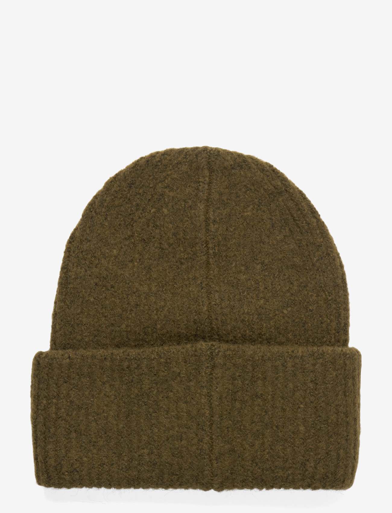 Gina Tricot - Rib beanie - mössor - khaki (7260) - 1
