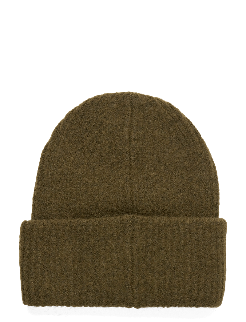 Gina Tricot - Rib beanie - mössor - khaki (7260) - 1