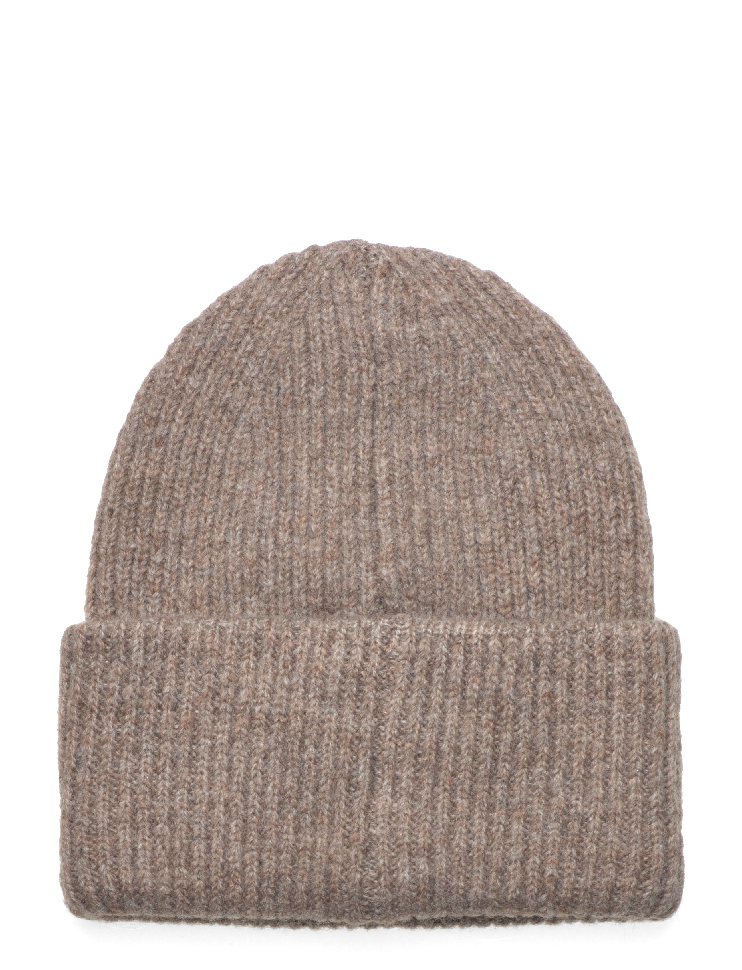Gina Tricot - Rib beanie - mössor - light brown (7053) - 1