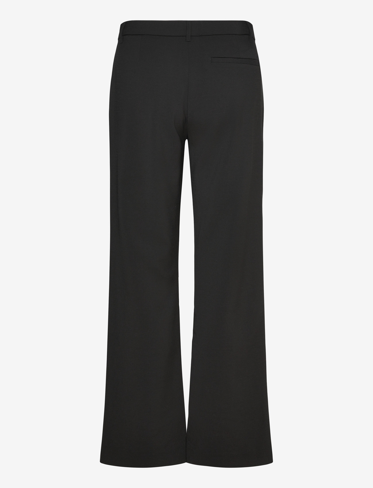 Gina Tricot - Straight regular trousers - sirge säärega püksid - black (9000) - 2