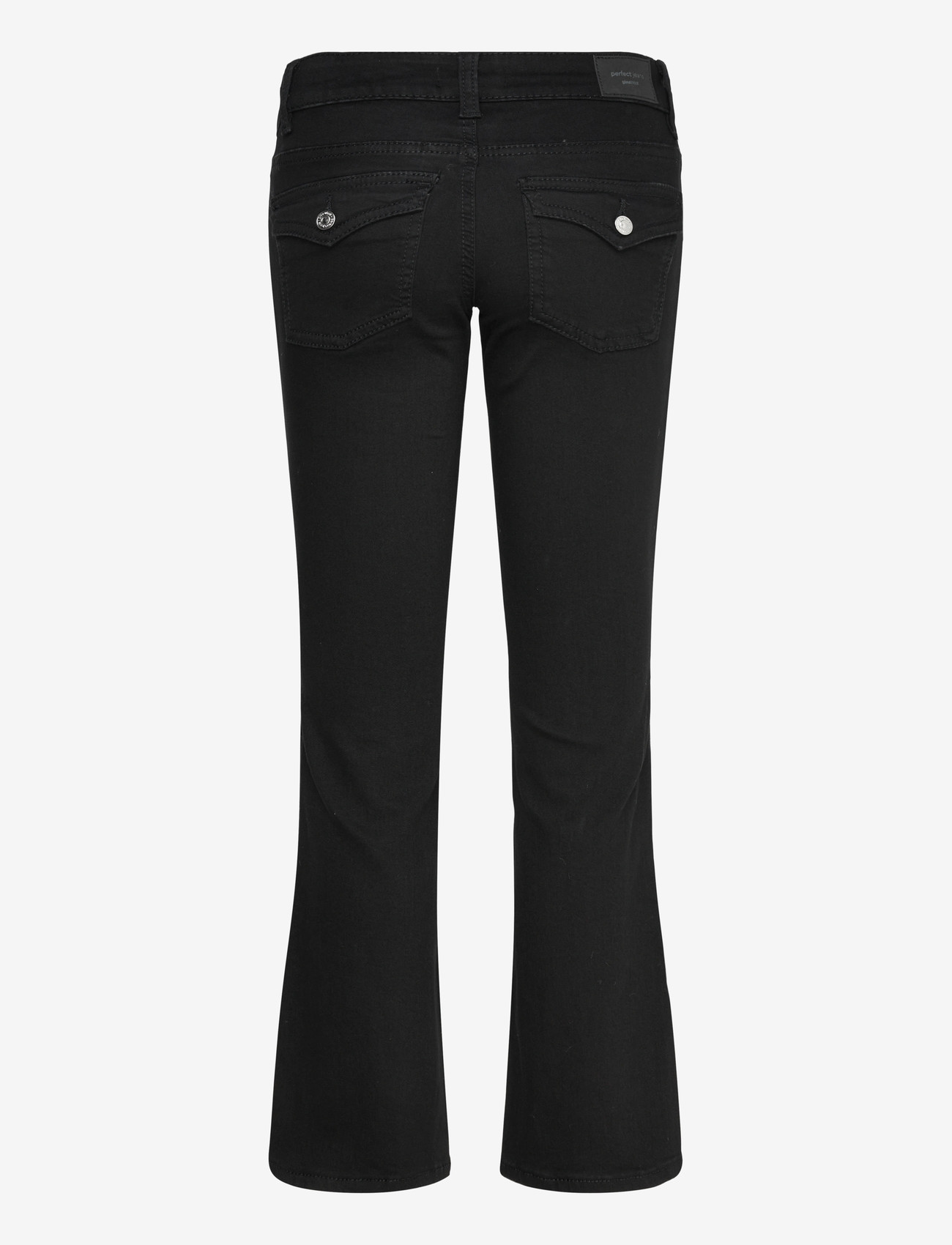 Gina Tricot - Y2k petite bootcut jeans - alt laienevad teksad - black (9000) - 1