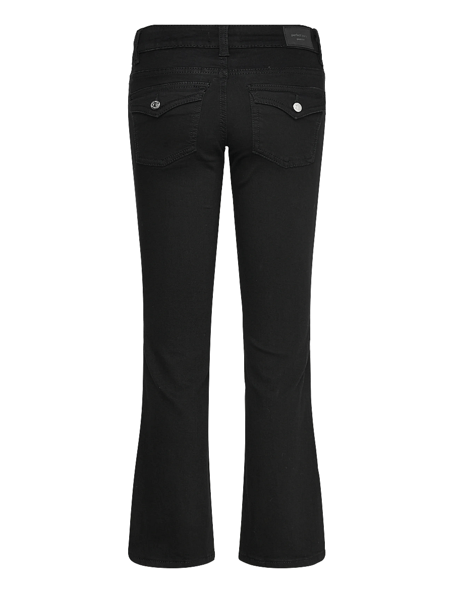 Gina Tricot - Y2k petite bootcut jeans - black (9000) - 1
