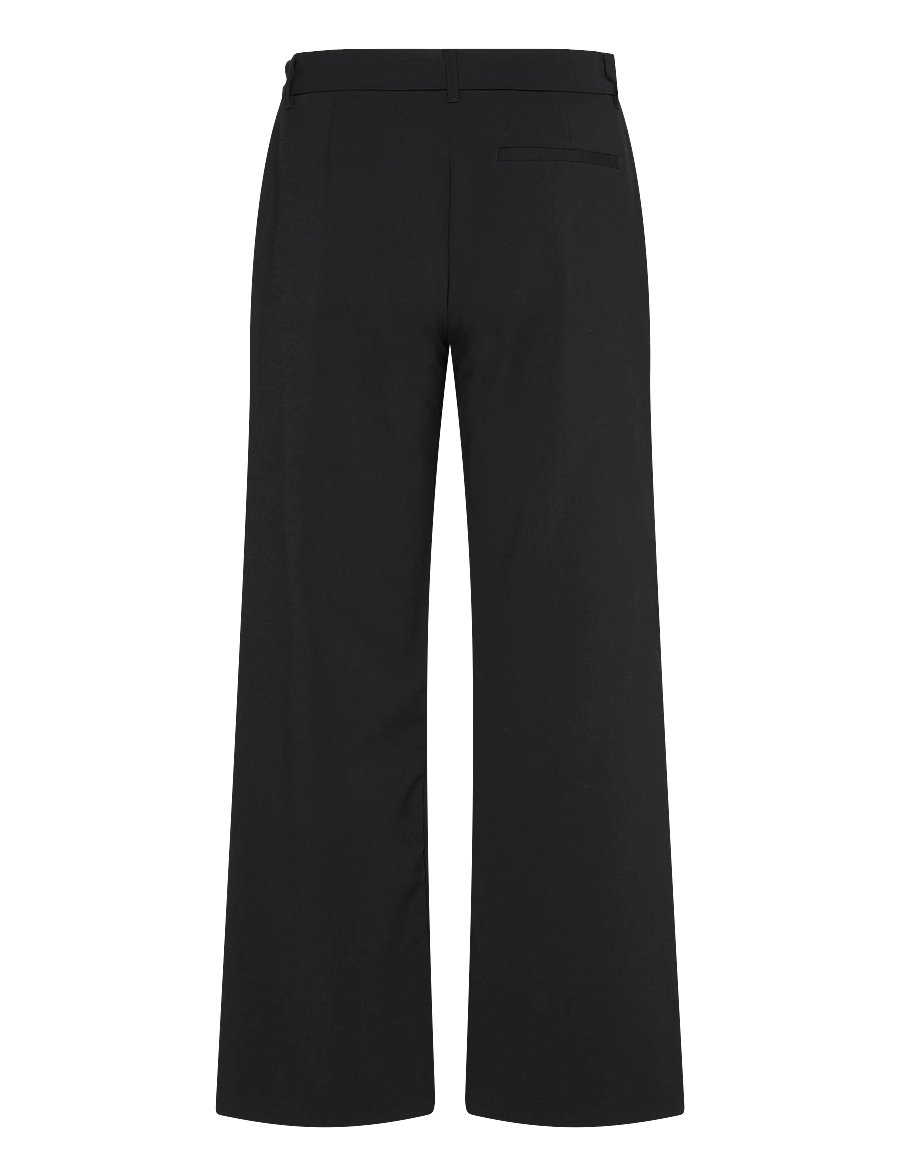 Gina Tricot - Straight petite trousers - sirged püksid - black (9000) - 2