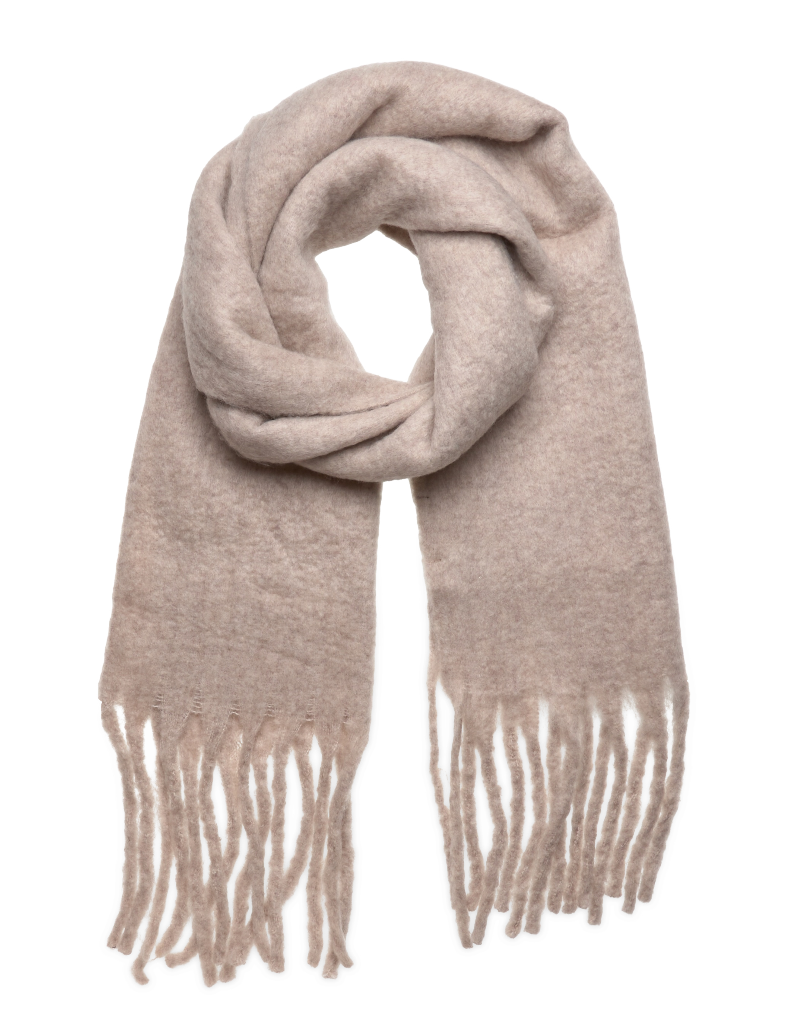 Gina Tricot Soft chunky scarf - Gina Tricot - BEIGE MEL (1055) / beige