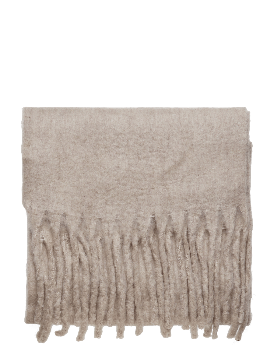 Gina Tricot - Soft chunky scarf - halstørklæder - beige mel (1055) - 1
