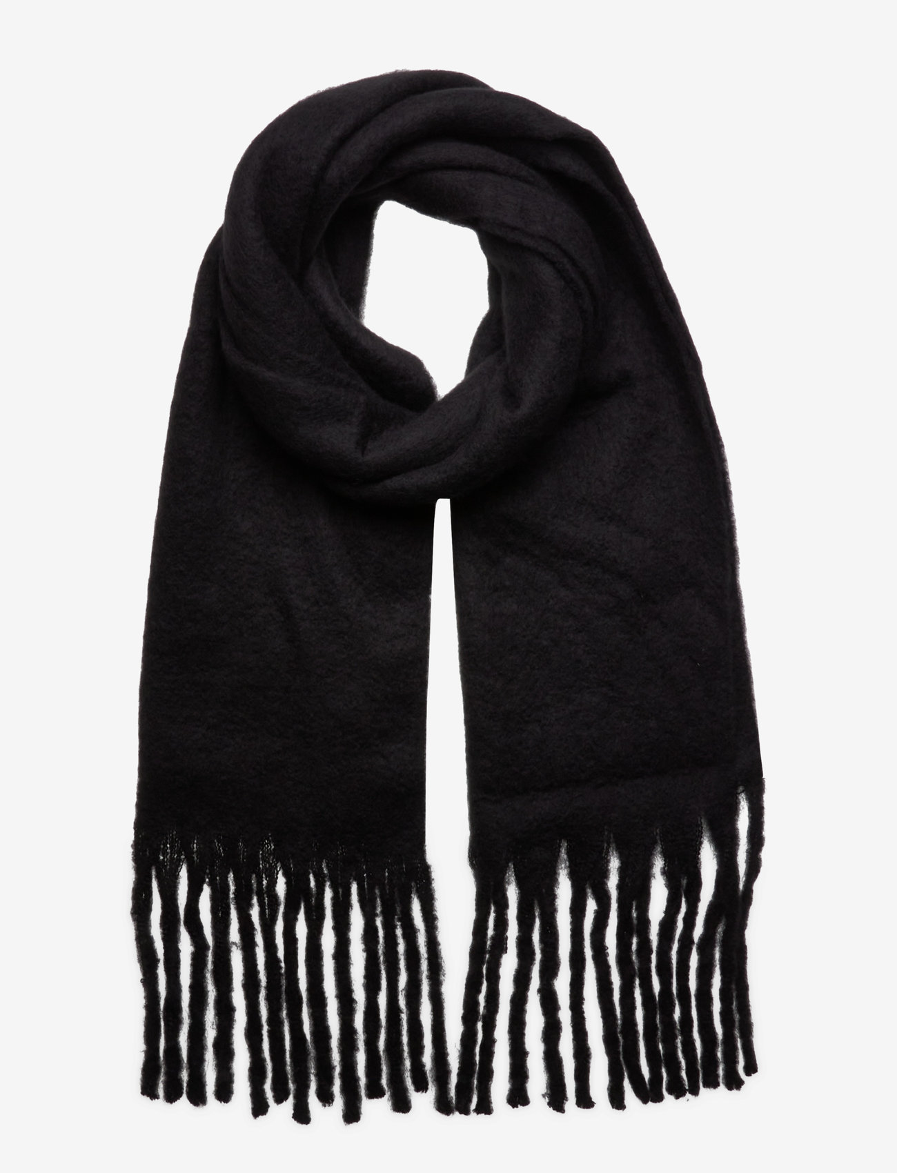 Gina Tricot - Soft chunky scarf - kaulahuivit - black (9000) - 0