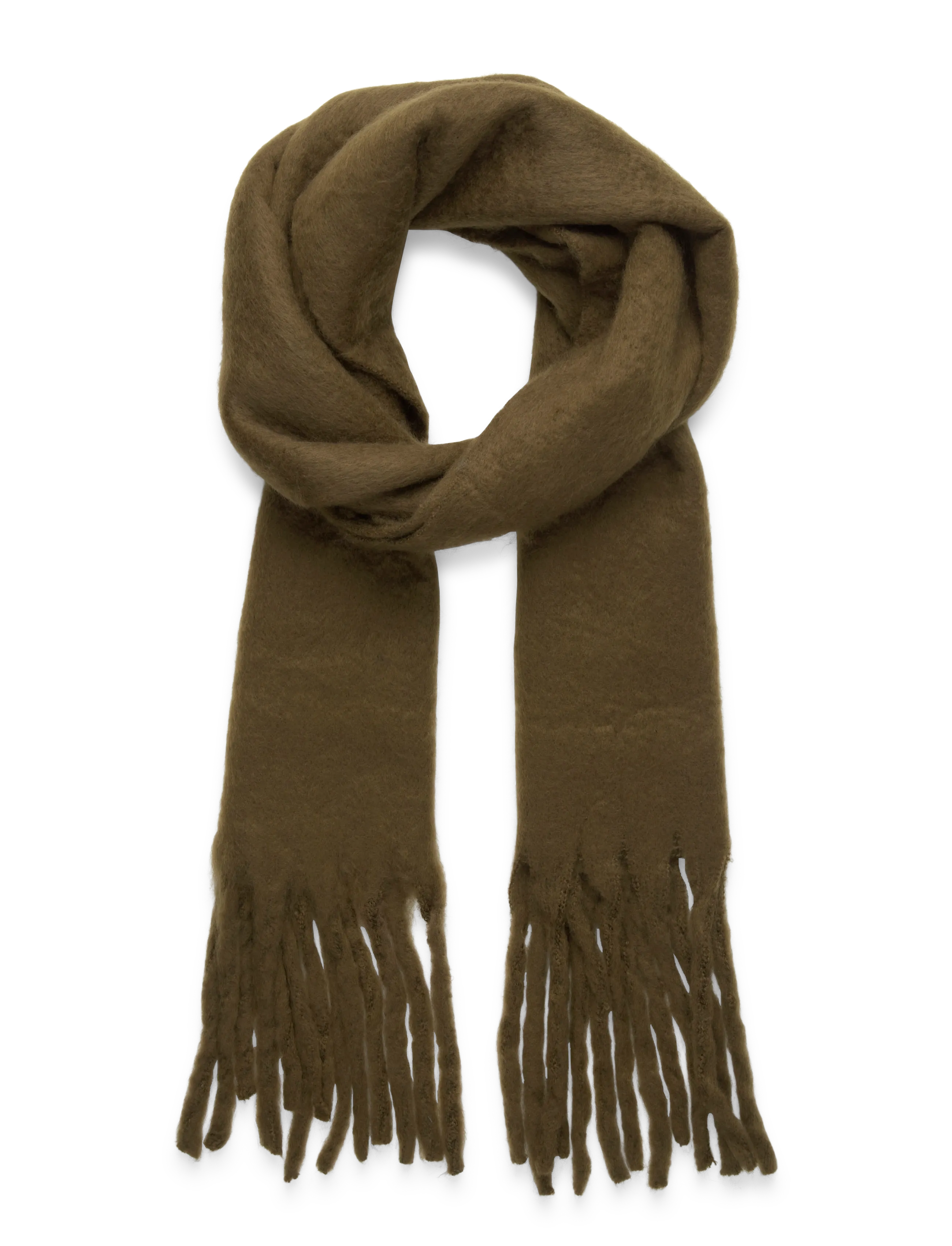 Gina Tricot Soft chunky scarf - Transitional Layering - KHAKI (7260) / khaki/green