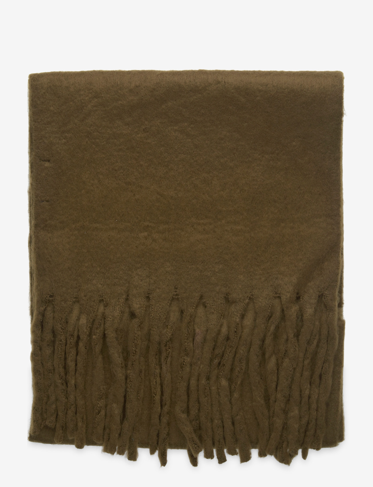 Gina Tricot - Soft chunky scarf - talvesallid - khaki (7260) - 1