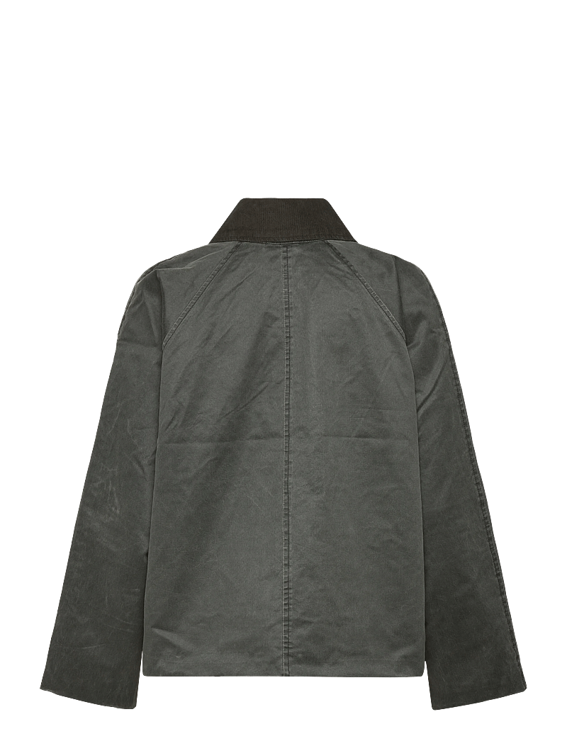 Gina Tricot - Waxed effect jacket - utility-jakker - dark green (6049) - 1