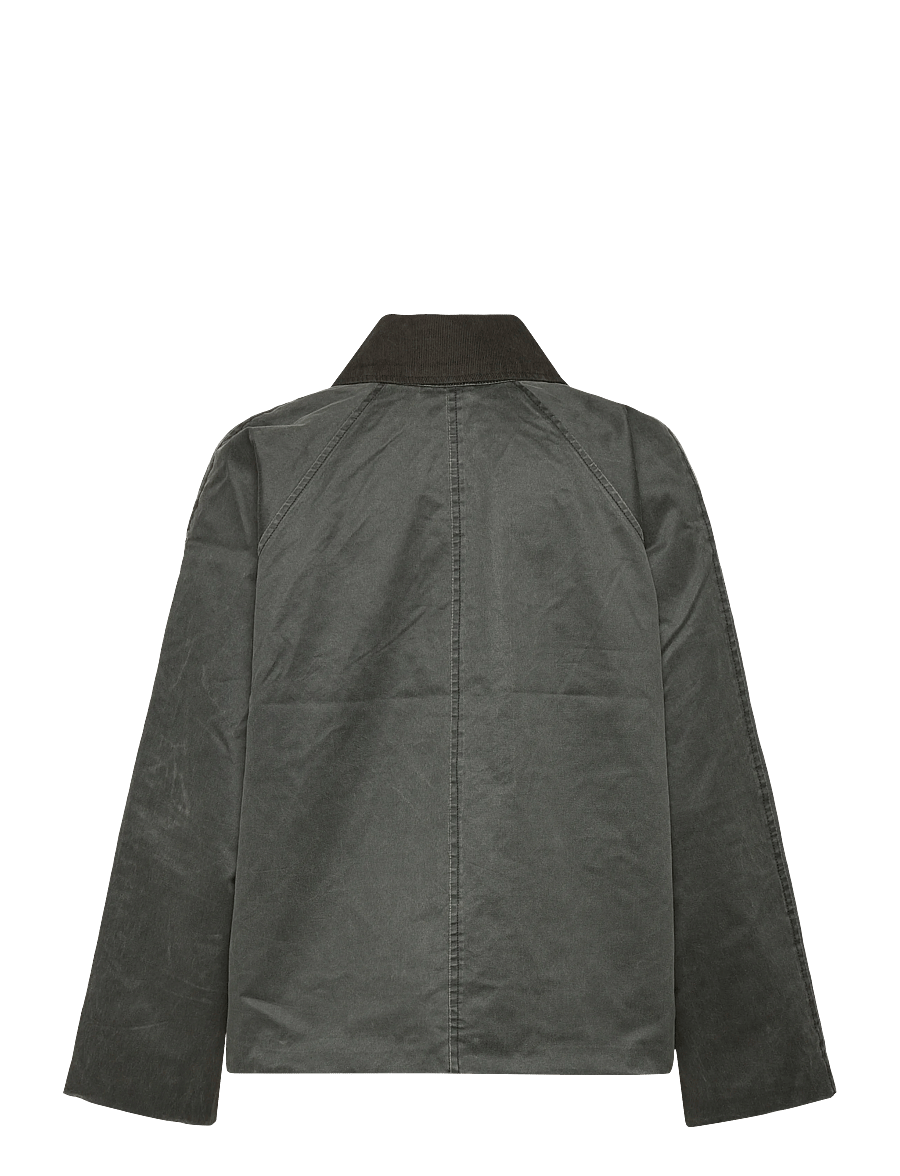 Gina Tricot - Waxed effect jacket - utility jackets - dark green (6049) - 1