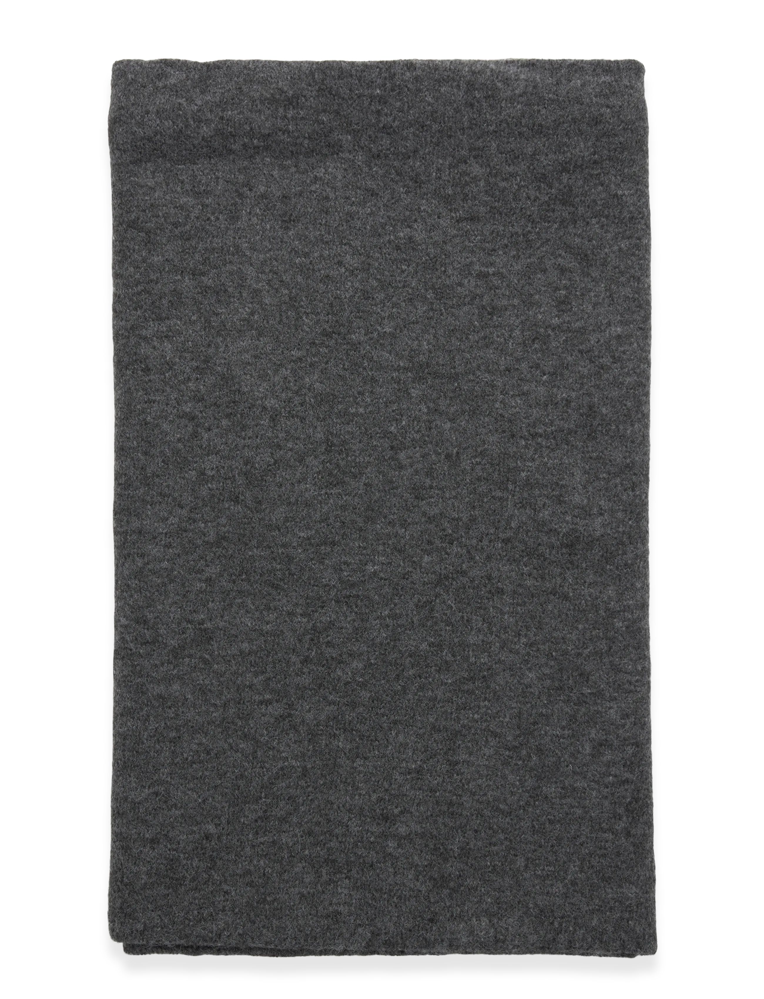 Gina Tricot - soft knitted scarf - halsdukar - antracit - 1