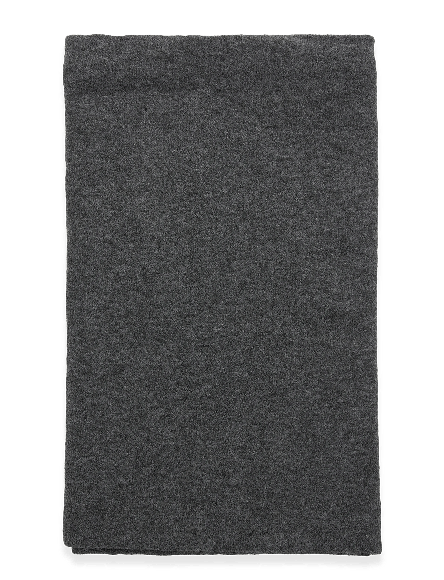 Gina Tricot - soft knitted scarf - talvesallid - antracit - 1
