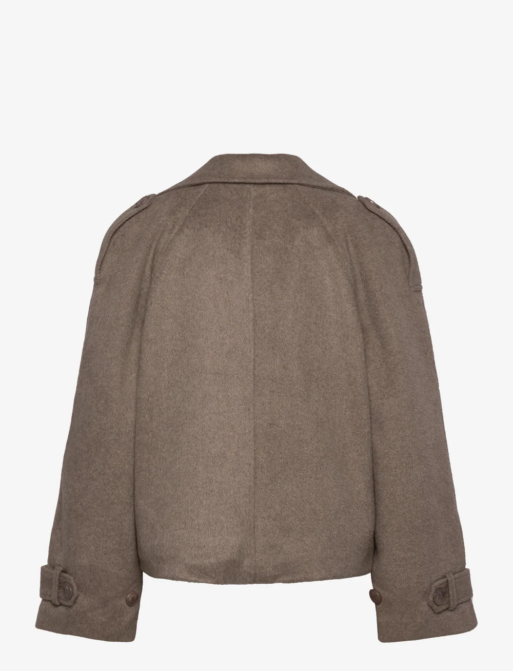 Gina Tricot - Wool blend trench coat - vinterjackor - taupe (7177) - 1