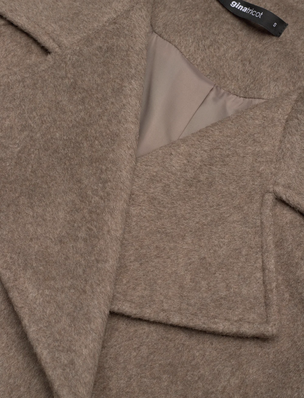 Gina Tricot - Wool blend trench coat - vinterjackor - taupe (7177) - 2