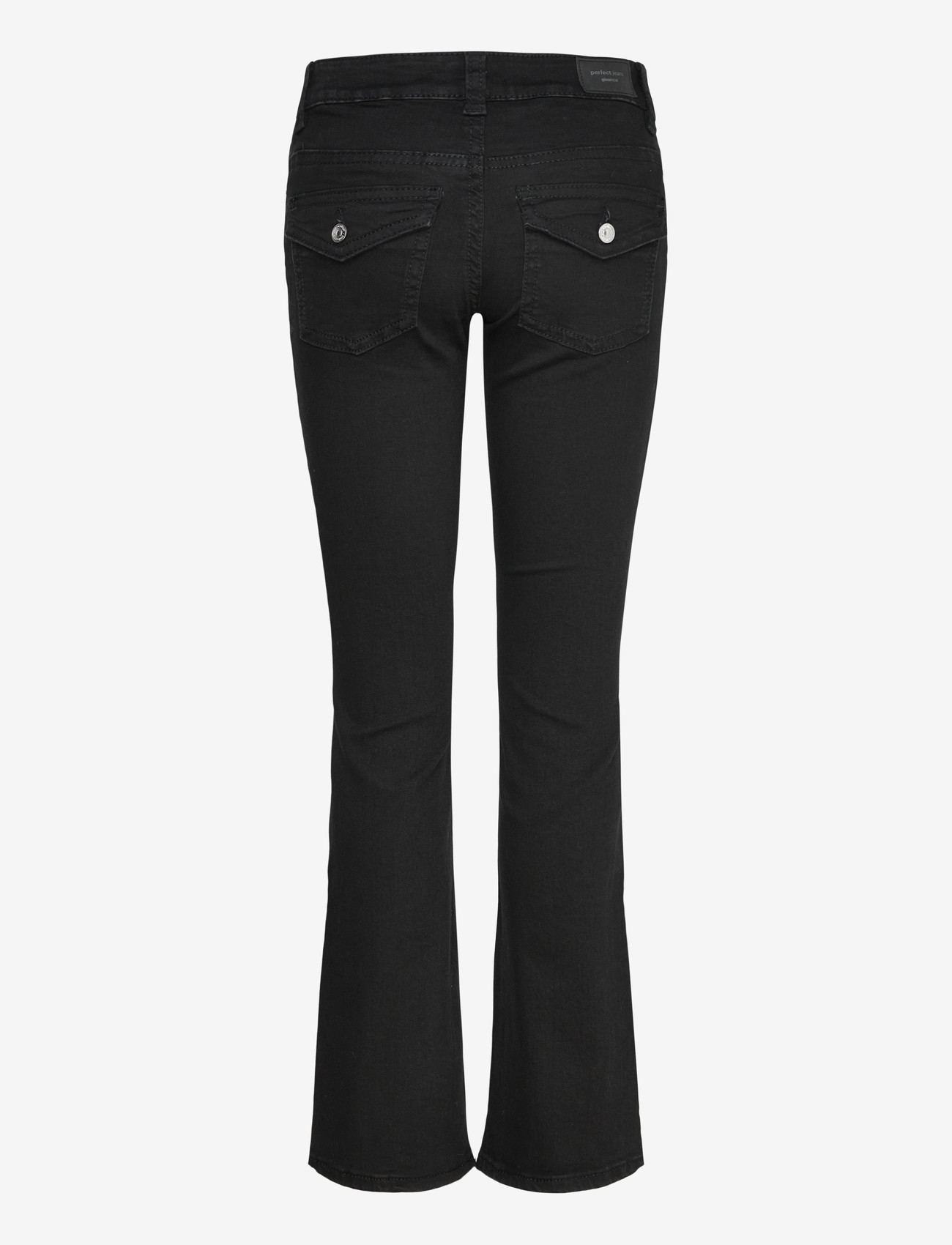 Gina Tricot - Y2k low bootcut jeans - bootcut jeans - black (9000) - 1