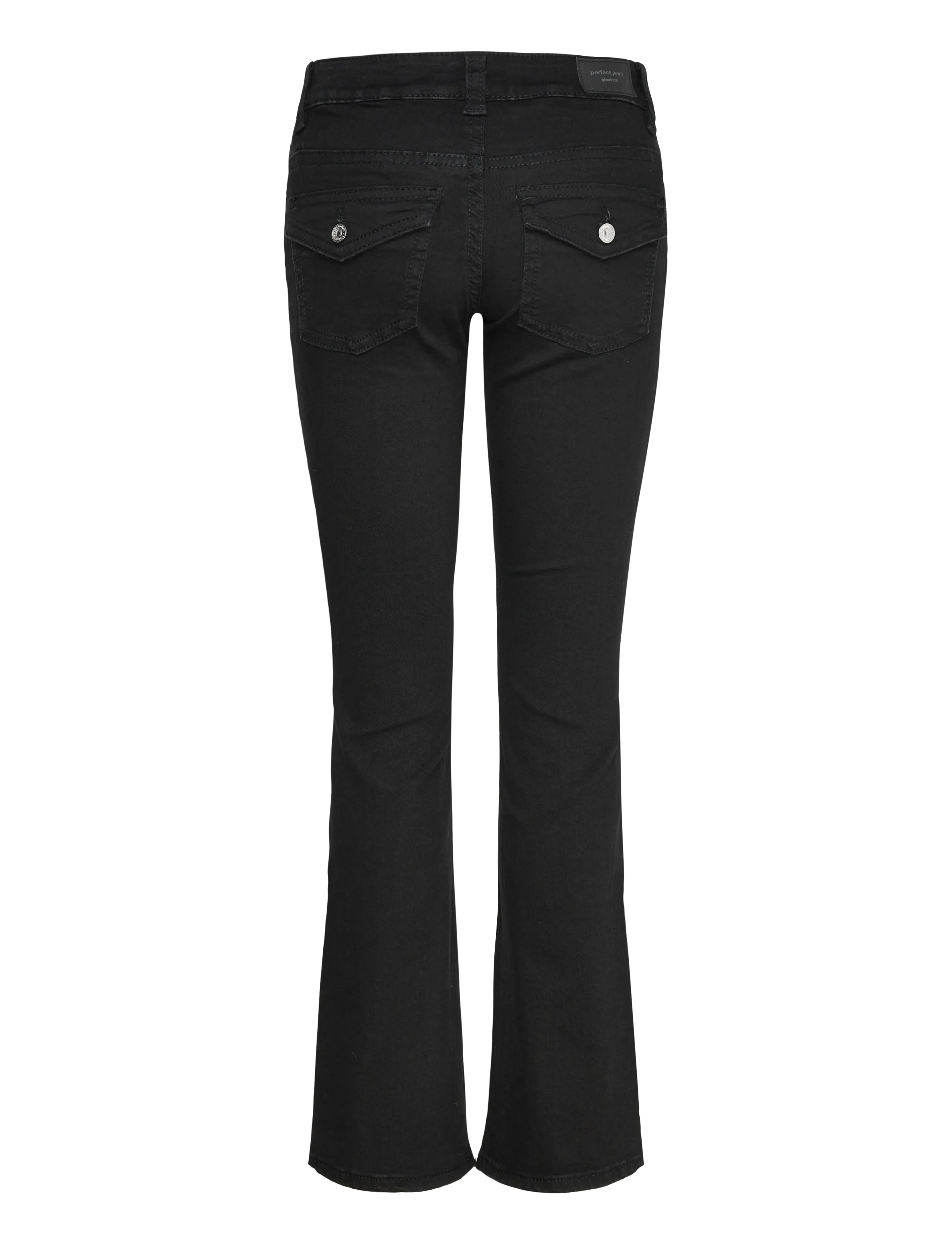 Gina Tricot - Y2k low bootcut jeans - bootcut jeans - black (9000) - 1