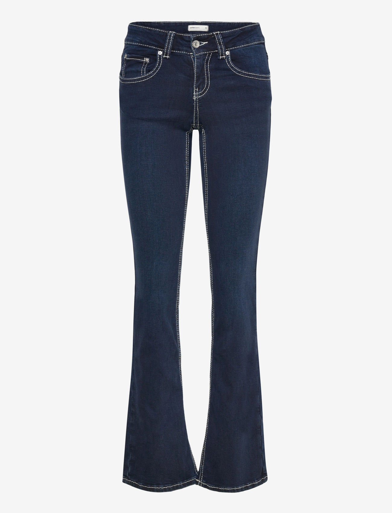 Gina Tricot - Y2k low bootcut jeans - jeans bootcut - deep blue (5228) - 0
