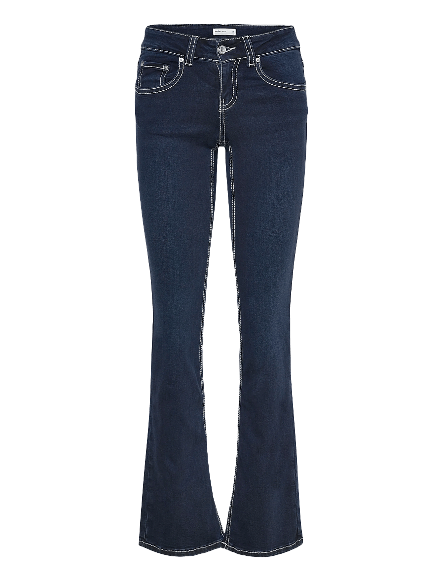 Gina Tricot - Y2k low bootcut jeans - bootcut jeans - deep blue (5228) - 0