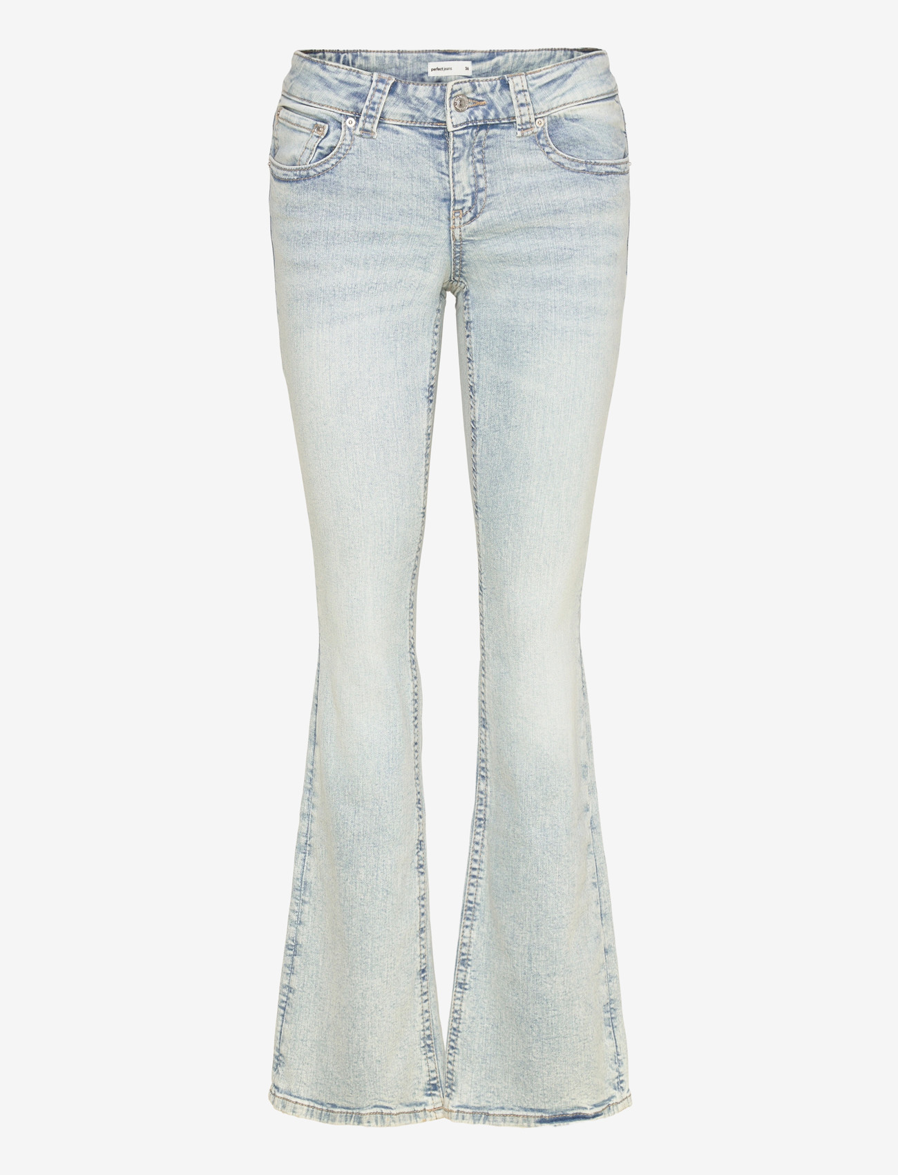 Gina Tricot - Y2k low bootcut jeans - bootcut jeans - lt blue - 0