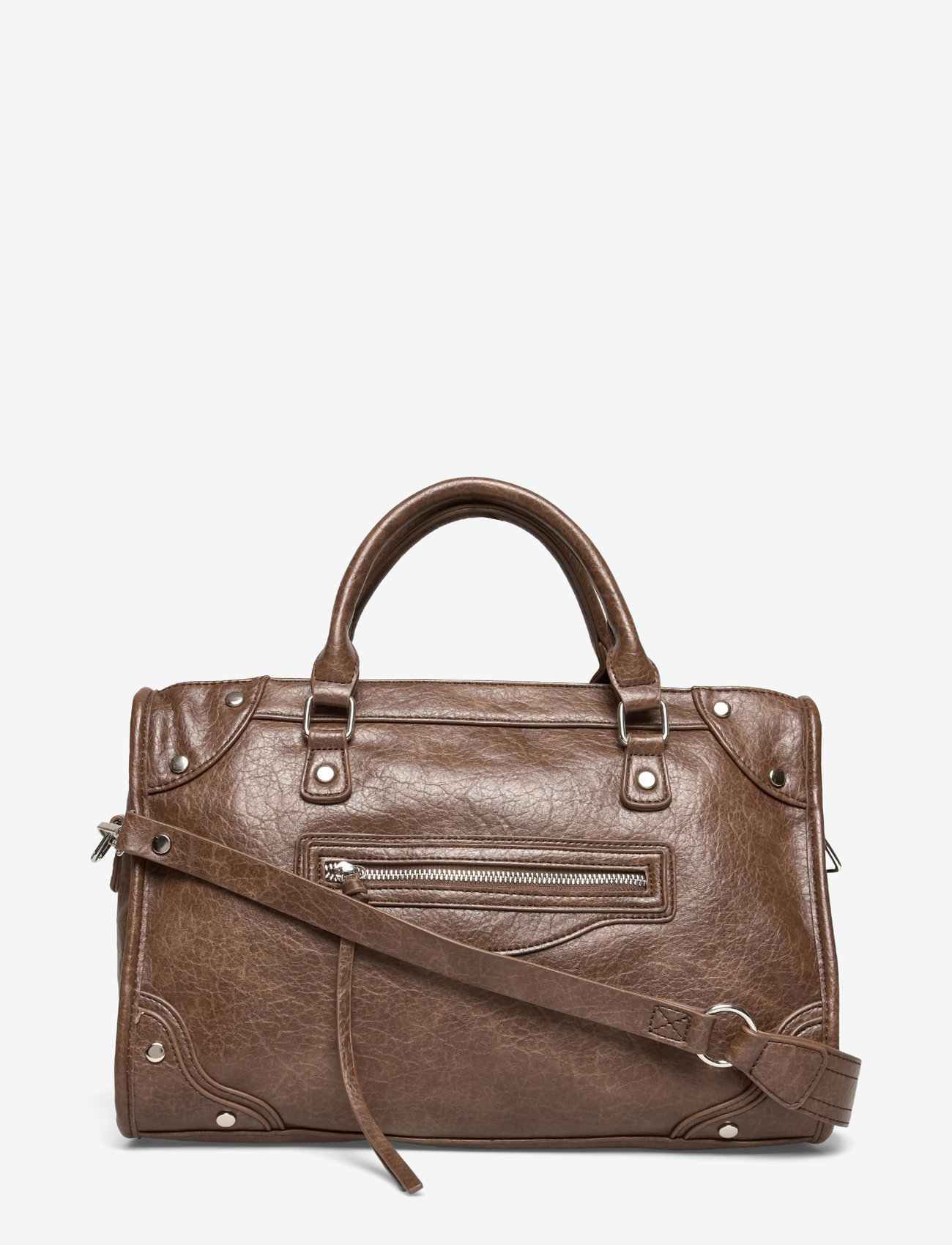 Gina Tricot - Large bag - speciella tillfällen - dark brown (7180) - 0