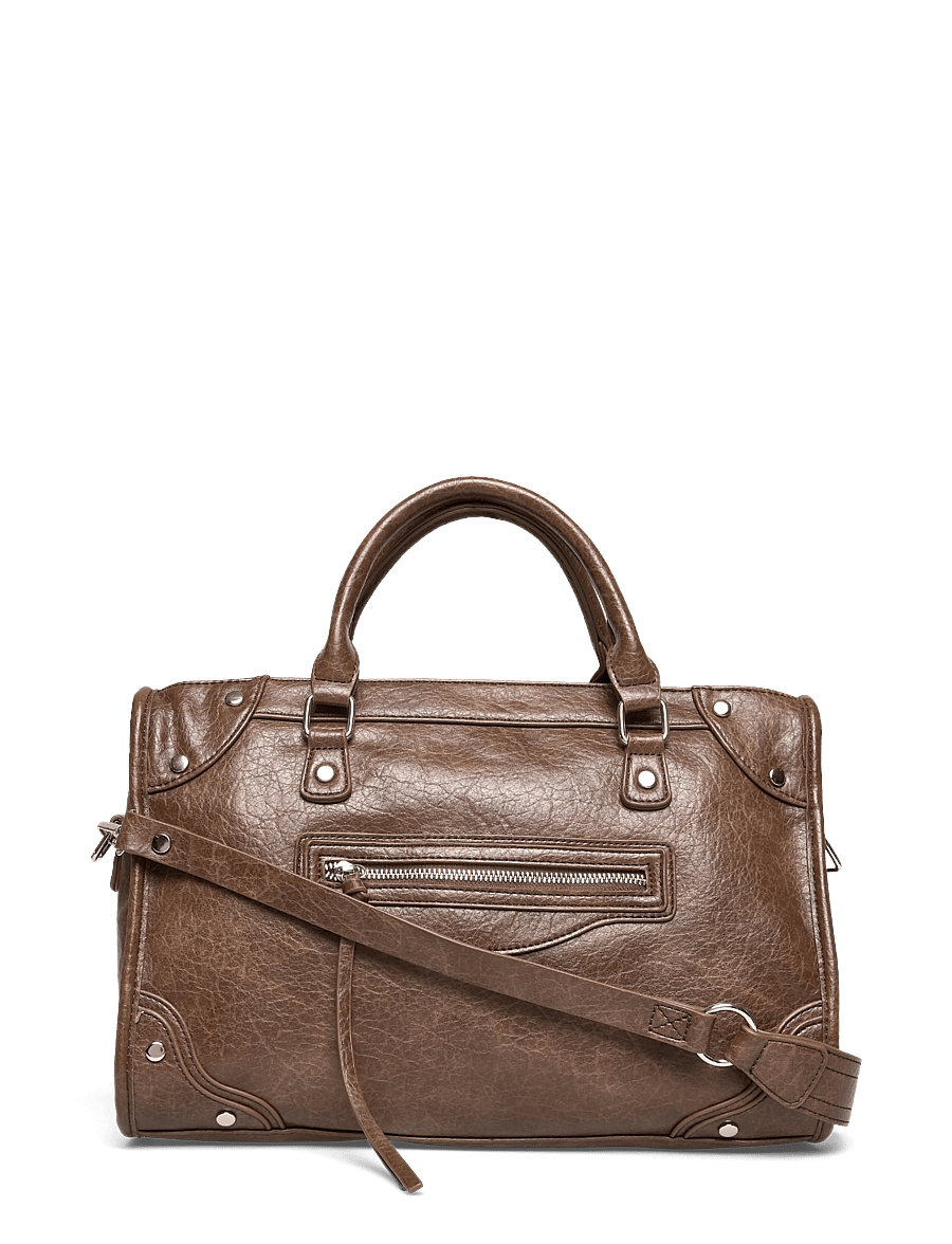 Gina Tricot - Large bag - besondere anlässe - dark brown (7180) - 0