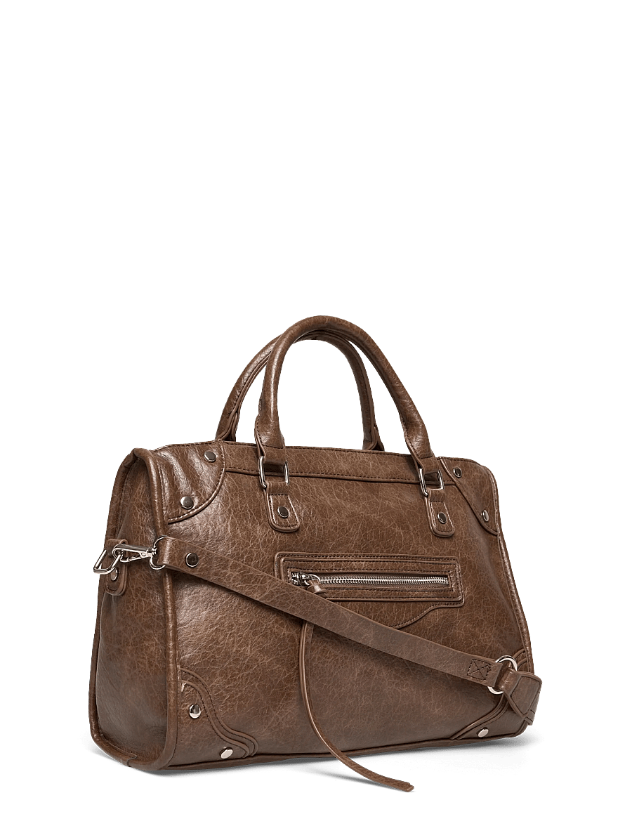 Gina Tricot - Large bag - besondere anlässe - dark brown (7180) - 2