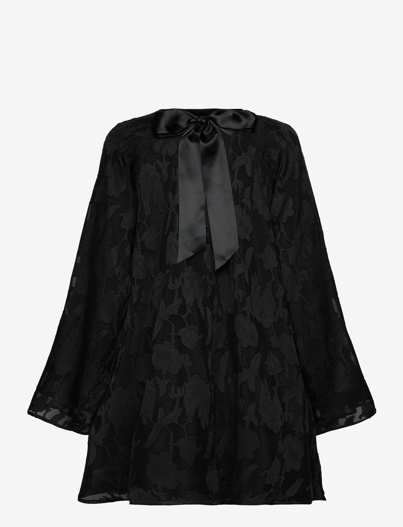 Gina Tricot - Wide flowy floral dress - black (9000) - 1