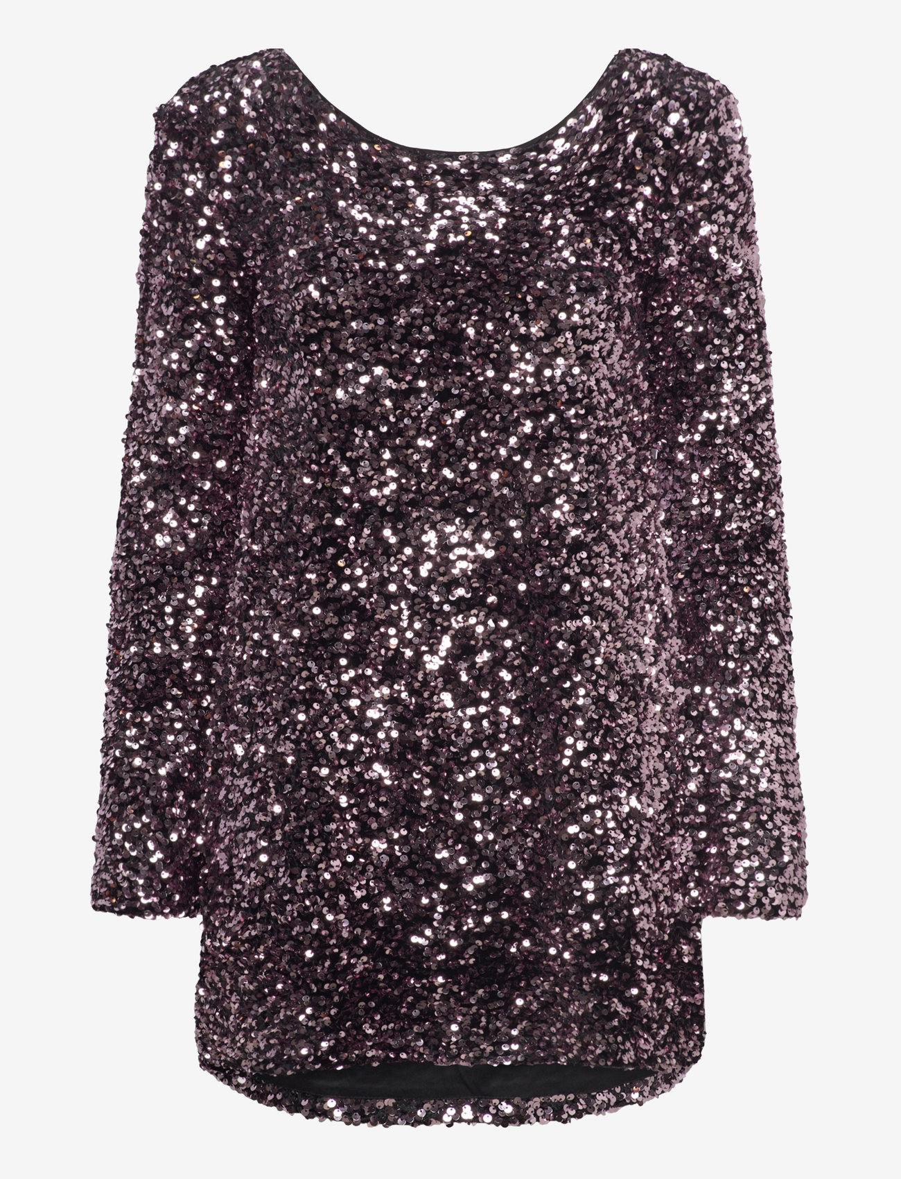 Gina Tricot - Loose sequin mini dress - pailletkjoler - pink - 0
