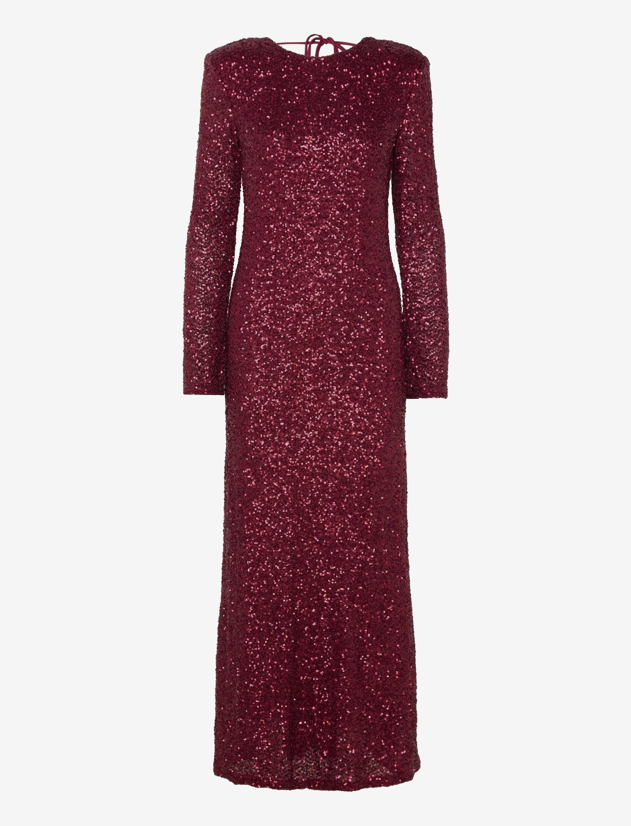 Gina Tricot - Sequins maxi dress - litterkleidid - tawny port - 0