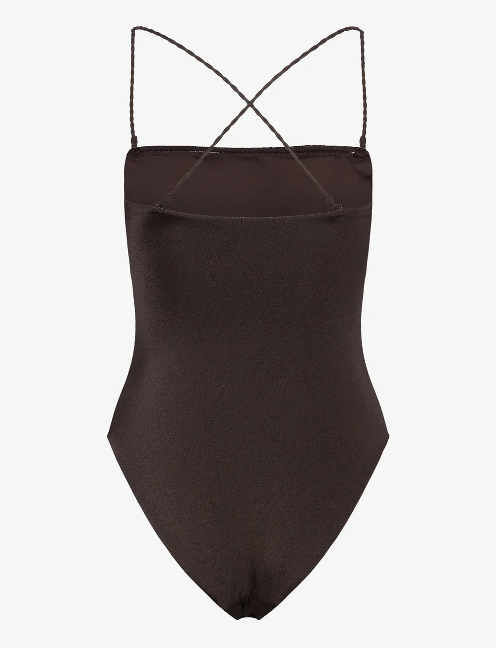 Gina Tricot - Twisted swimsuit - baddräkter - brown - 3