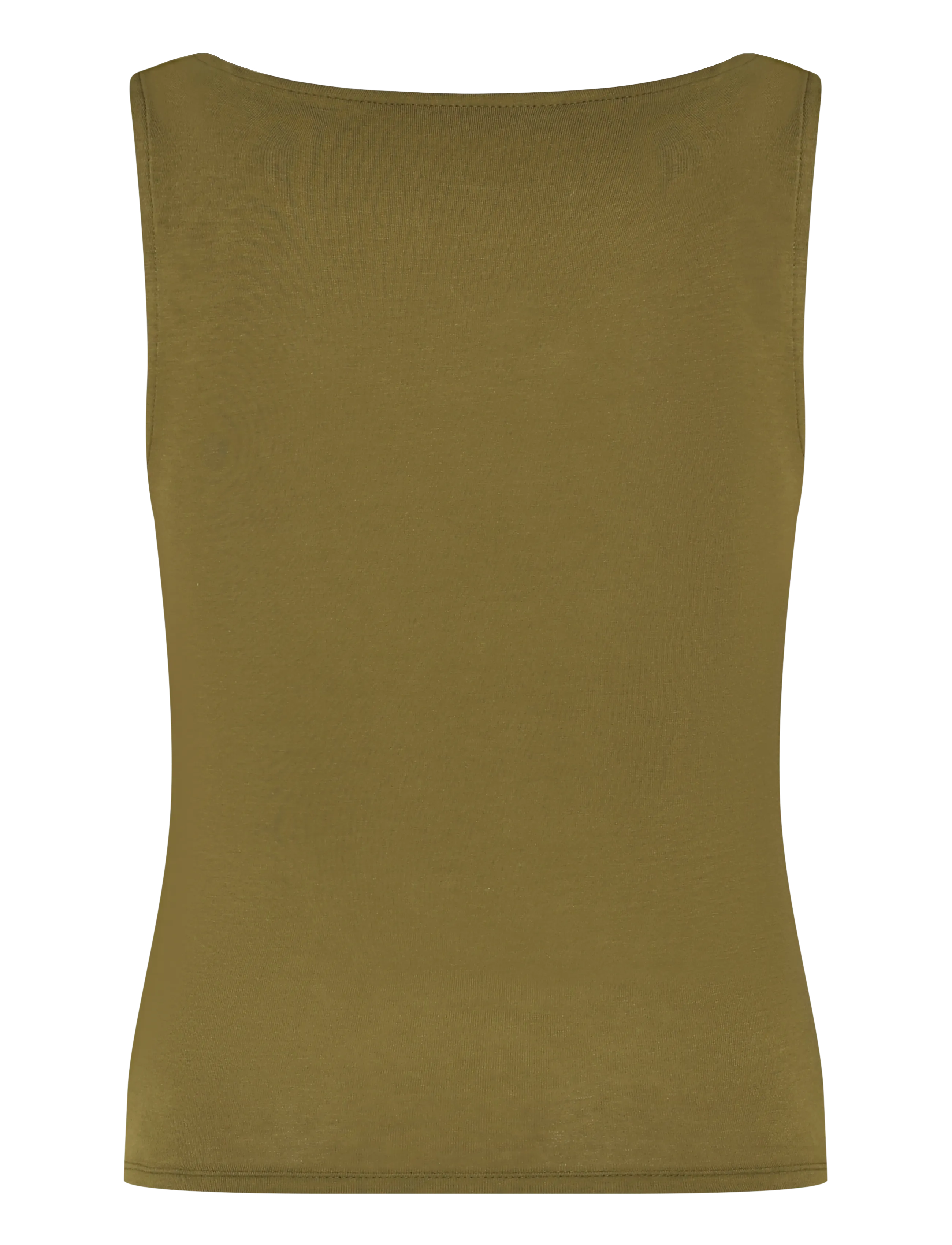 Gina Tricot - Square neck tank top - tanktops - fir green - 2