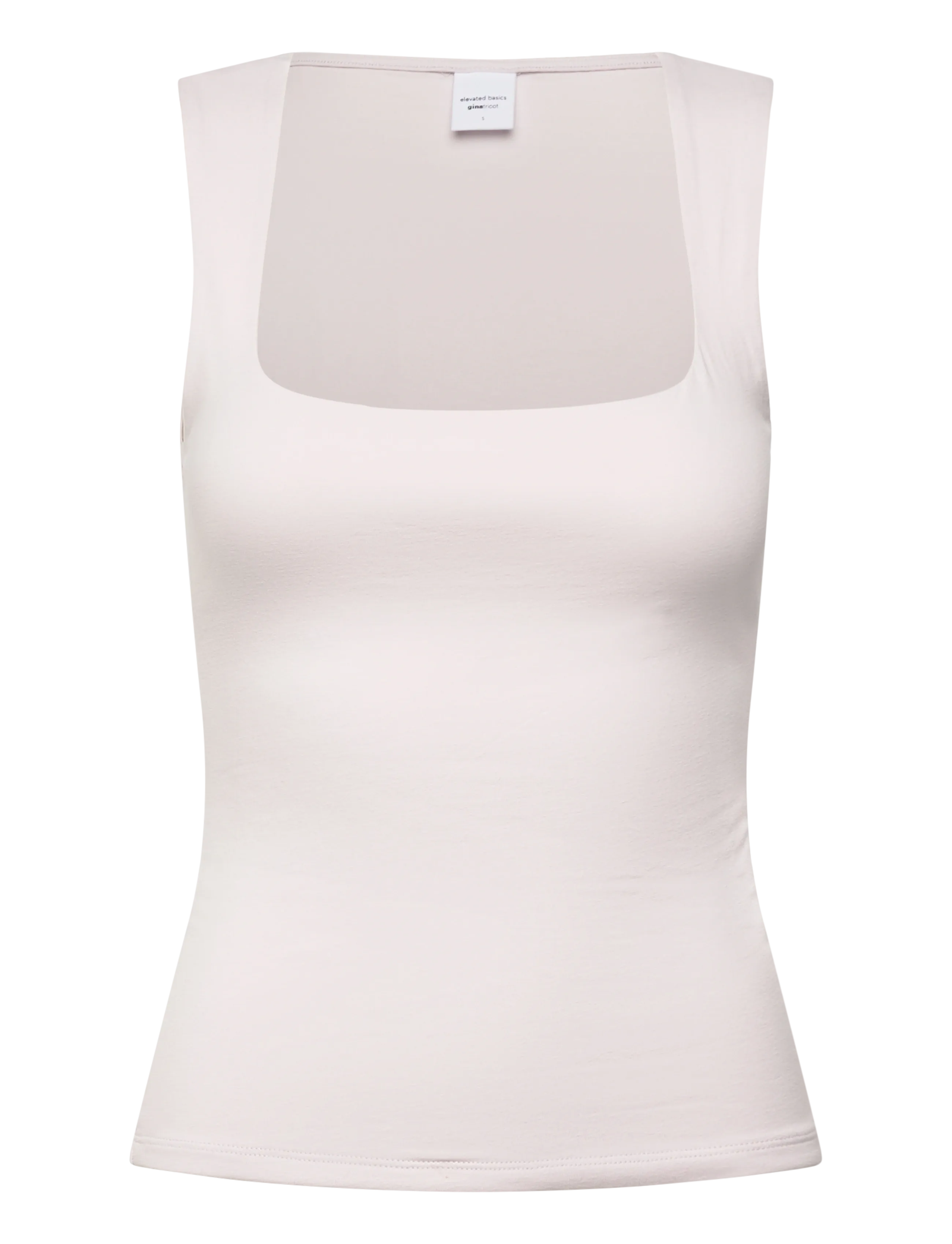 Gina Tricot Square neck tank top - Alles anzeigen - ORCHID TINT / beige