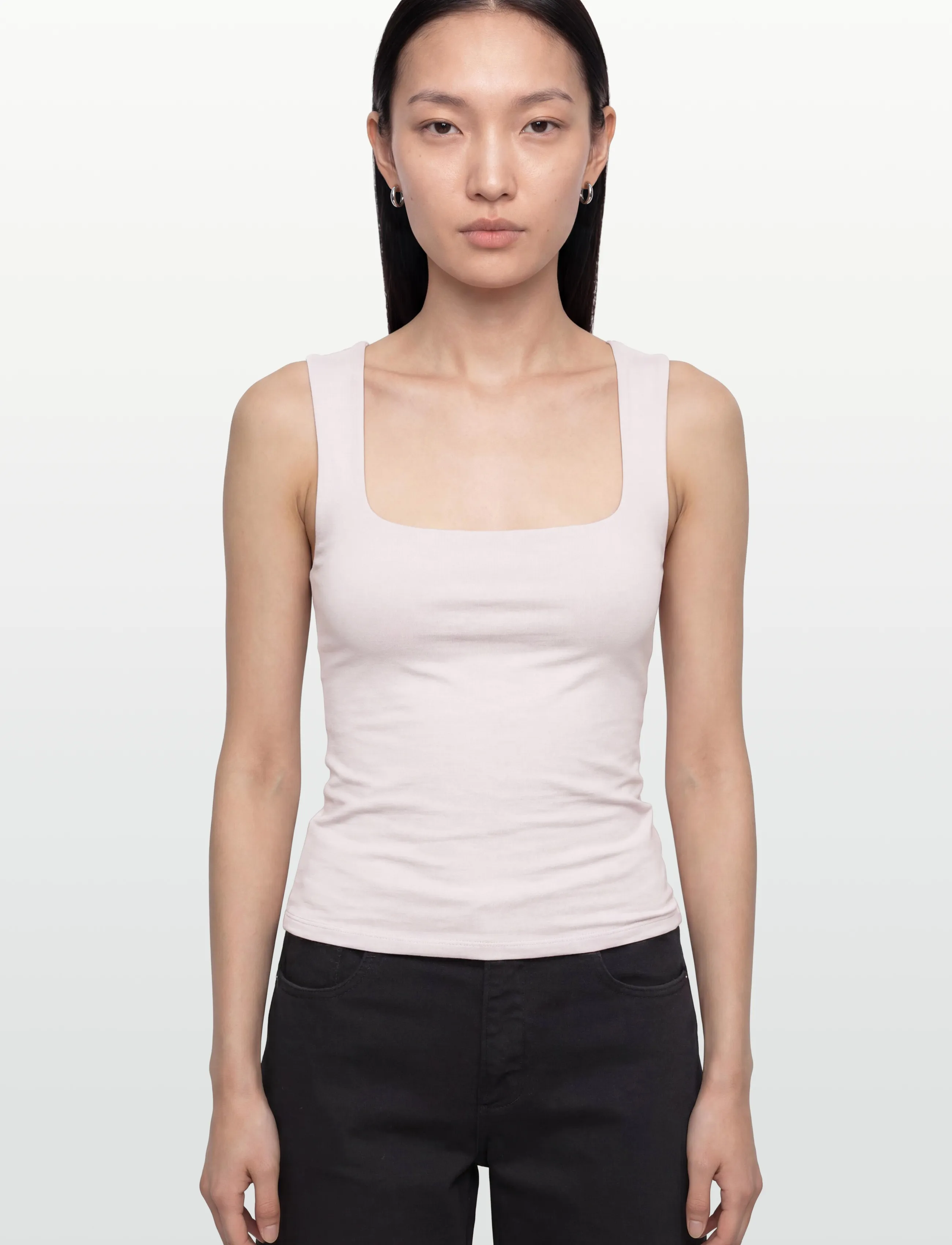 Gina Tricot - Square neck tank top - Ärmellose tops - orchid tint - 3