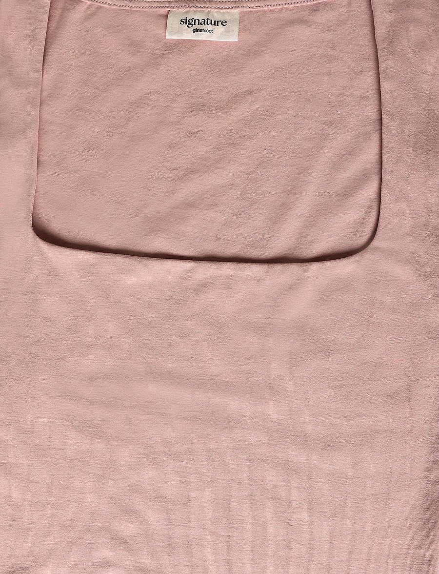 Gina Tricot - Square neck tank top - sleeveless tops - violet ice - 5