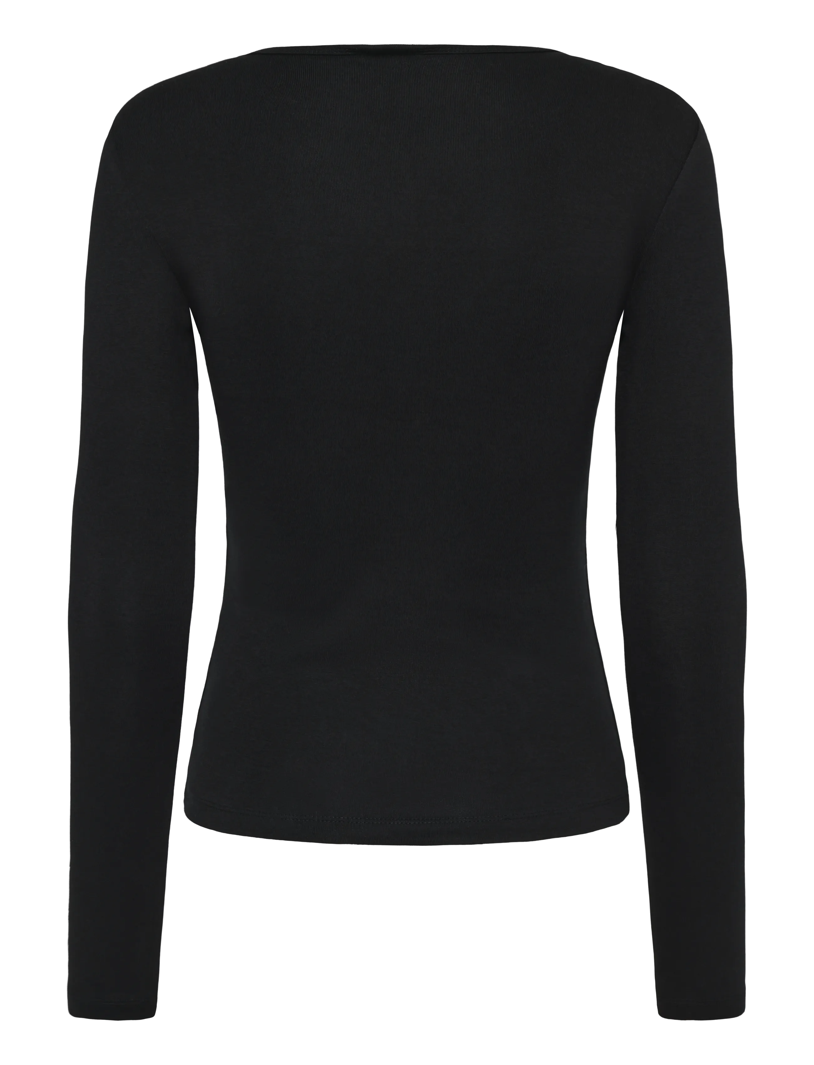 Gina Tricot - Tight fit long sleeve top - black (9000) - 1