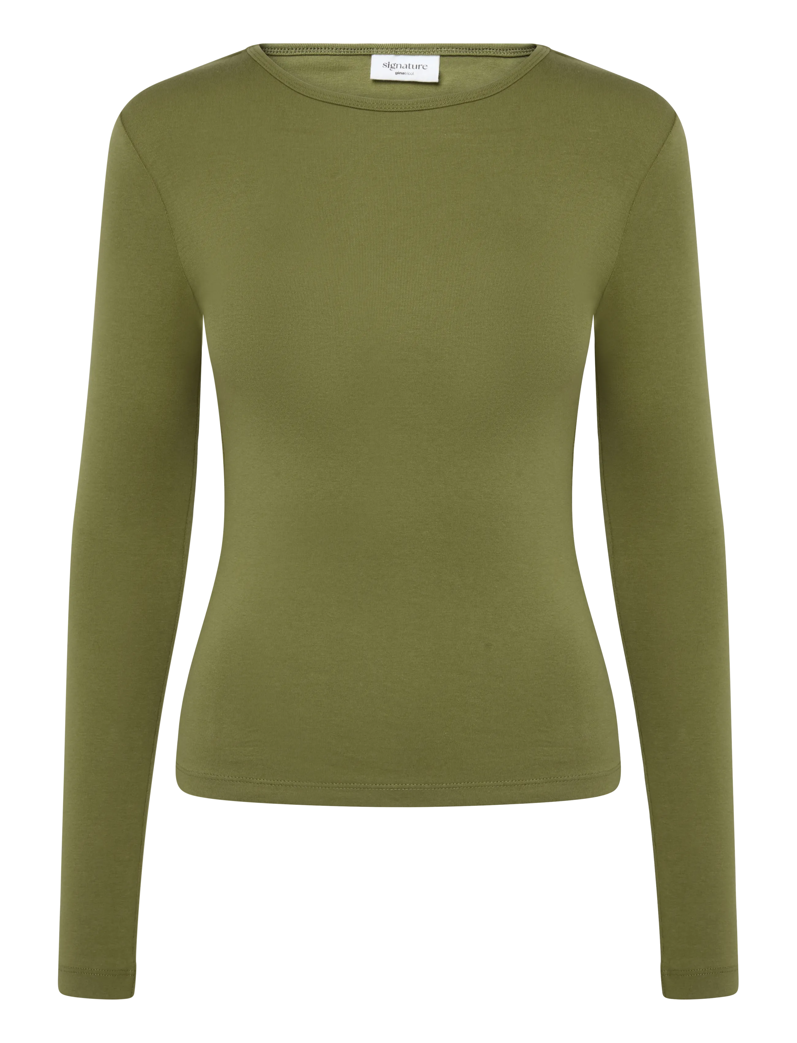 Gina Tricot Tight fit long sleeve top t-shirts dam – bild 2