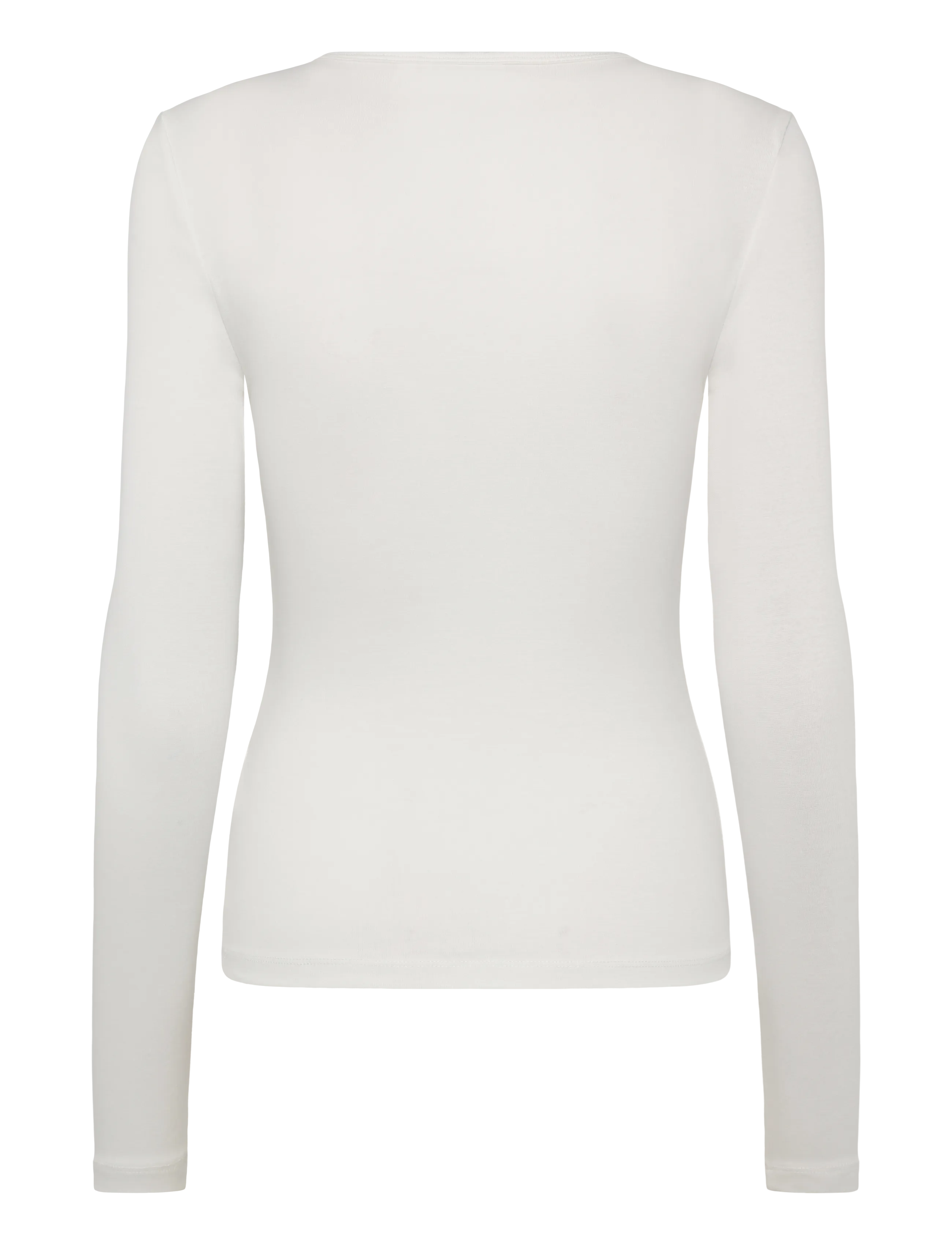 Gina Tricot - Tight fit long sleeve top - offwhite - 1