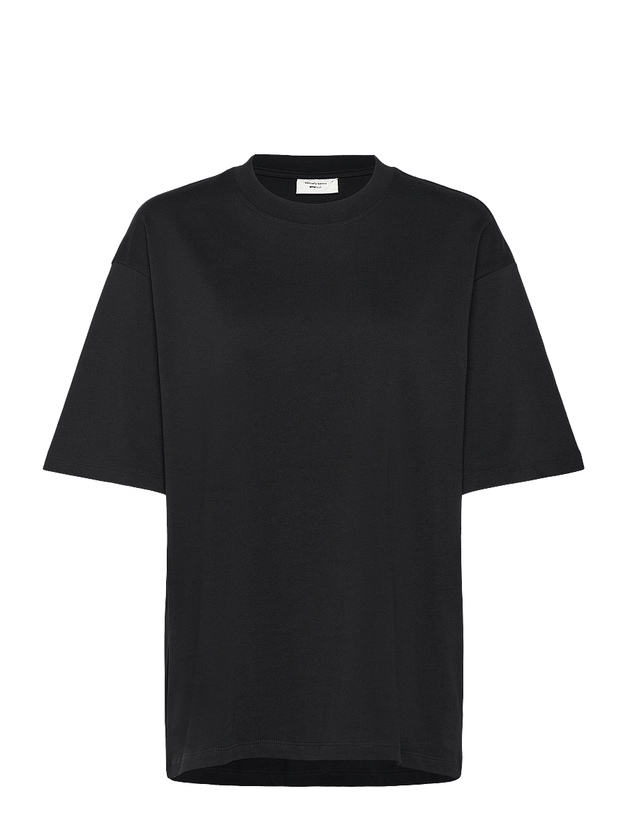Gina Tricot - Oversized tee - t-shirts - black (9000) - 1