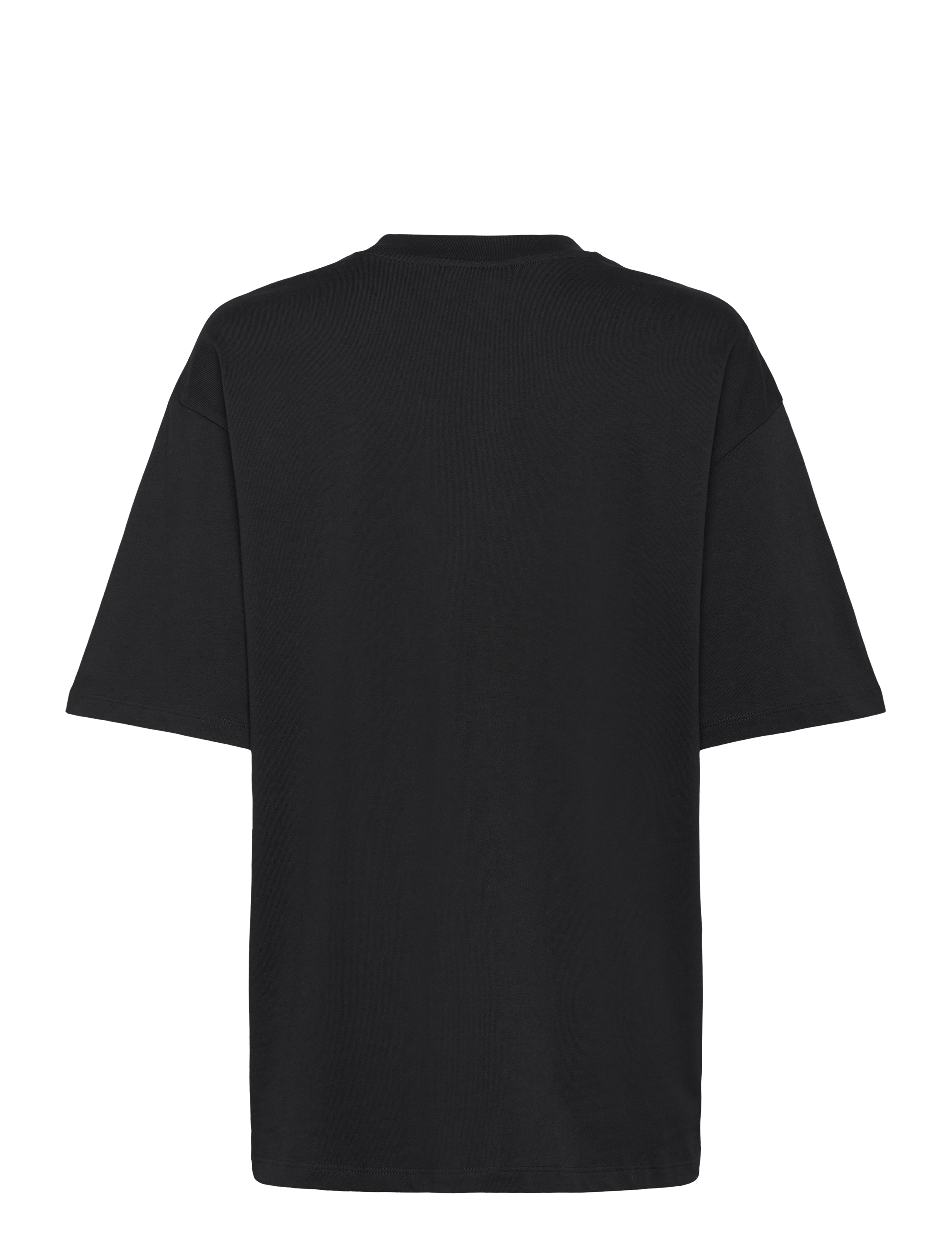 Gina Tricot - Oversized tee - t-shirts - black (9000) - 1